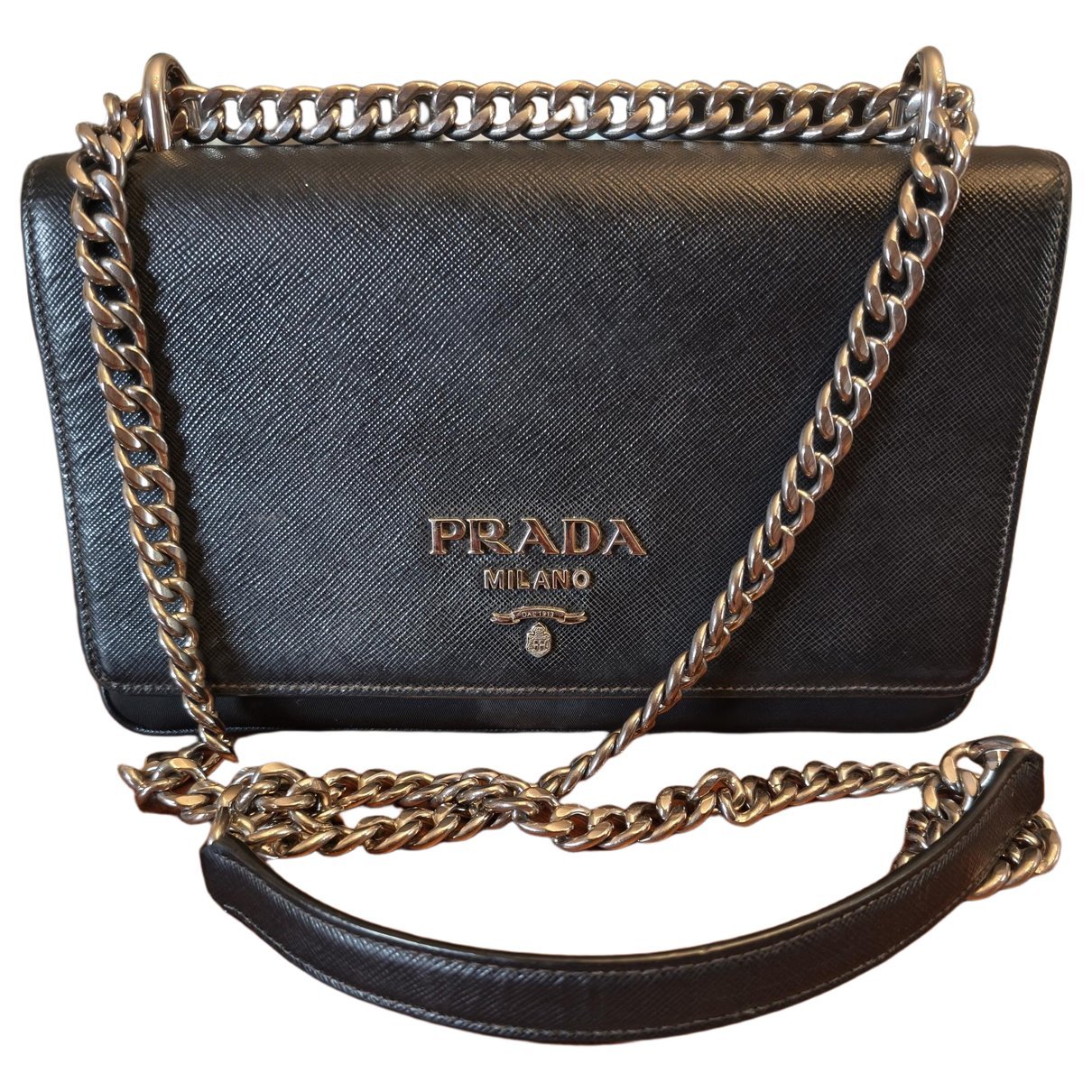 Leather crossbody bag