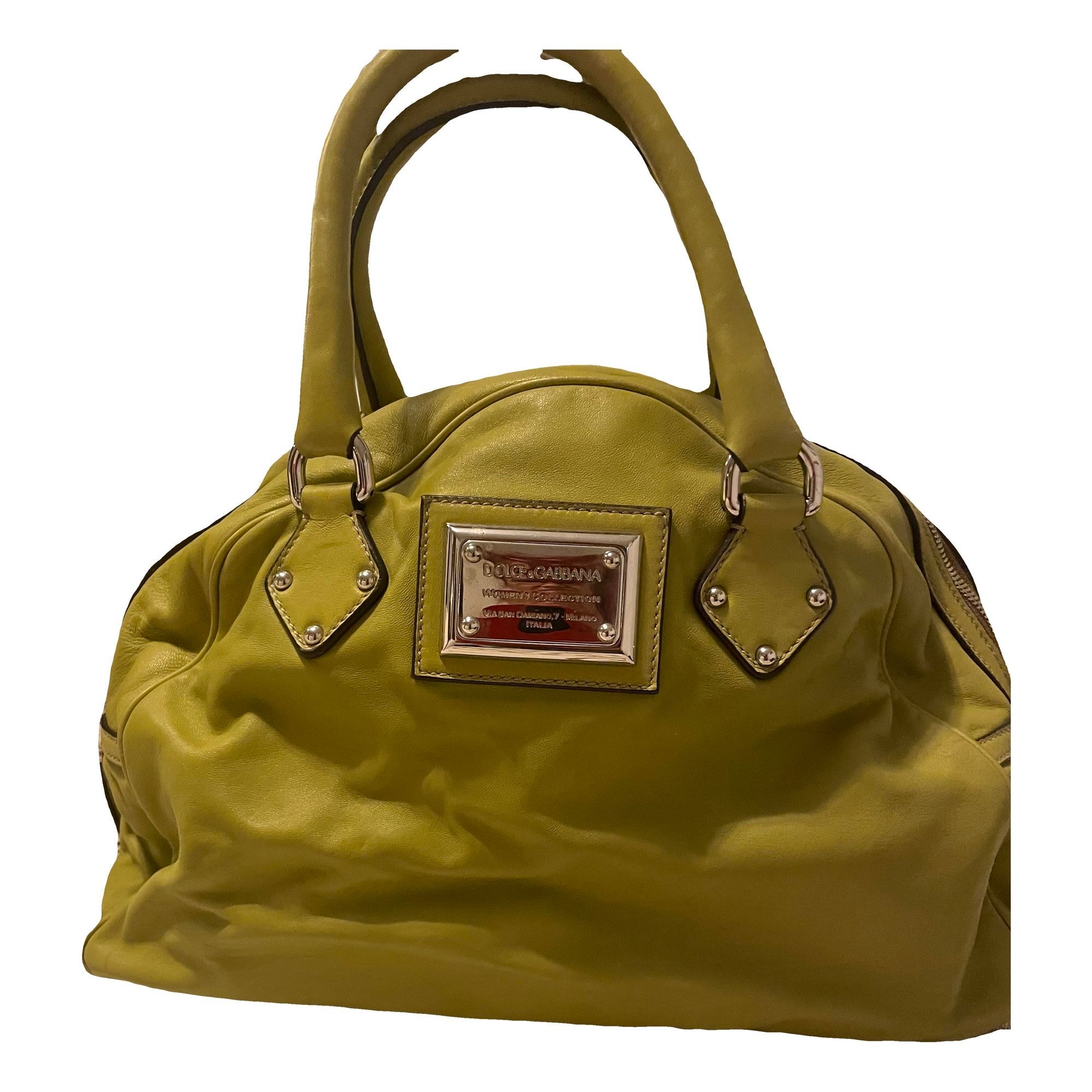Leather handbag