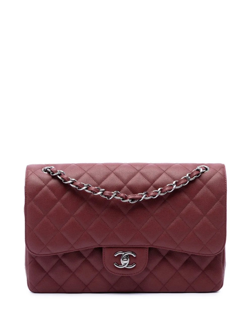 2014 Jumbo Classic Caviar Double Flap shoulder bag