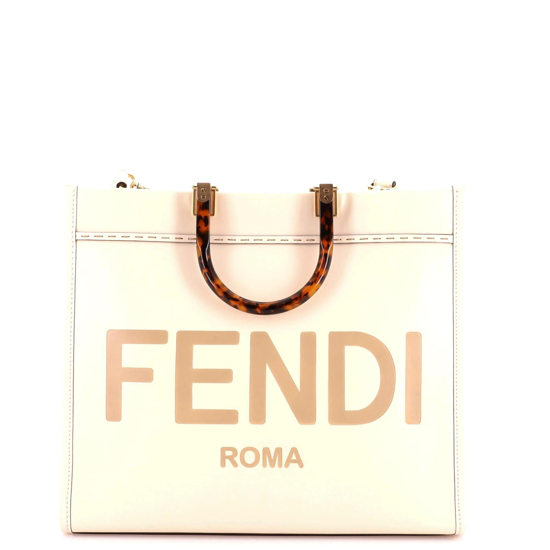 Leather tote