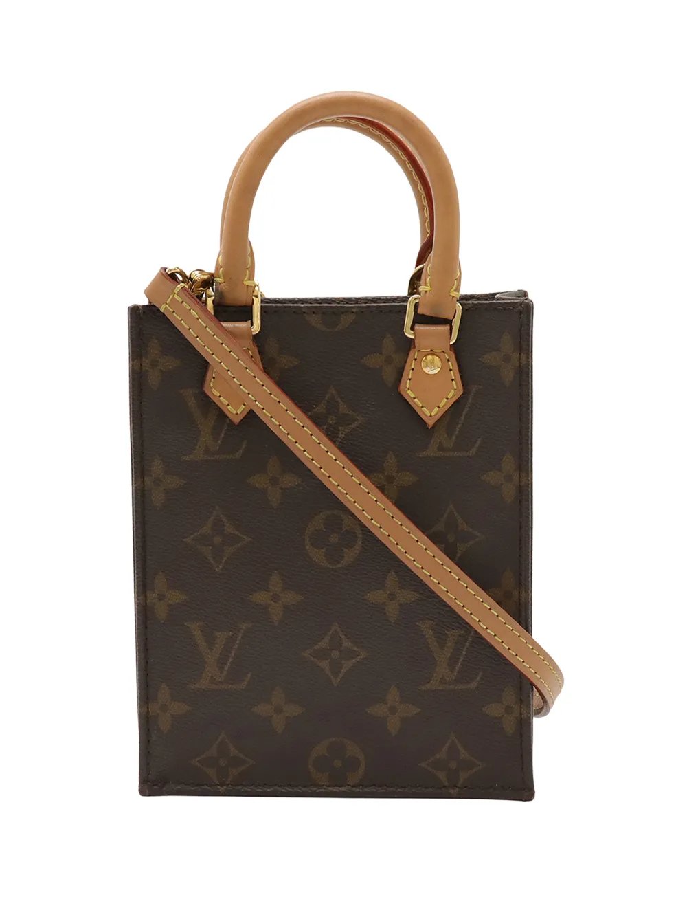 2020 Monogram Petit Sac Plat satchel