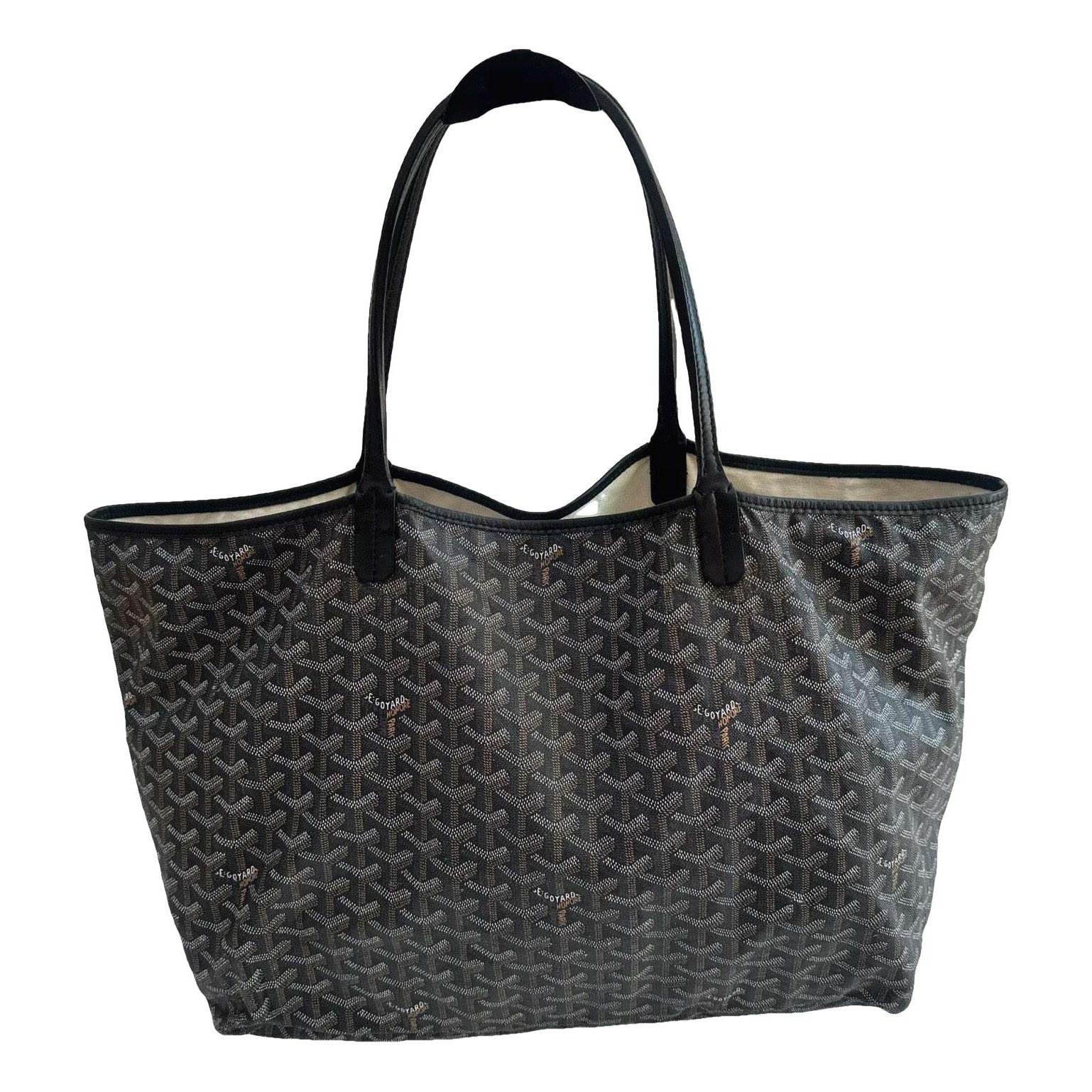 Goyard Saint-Louis leather handbag