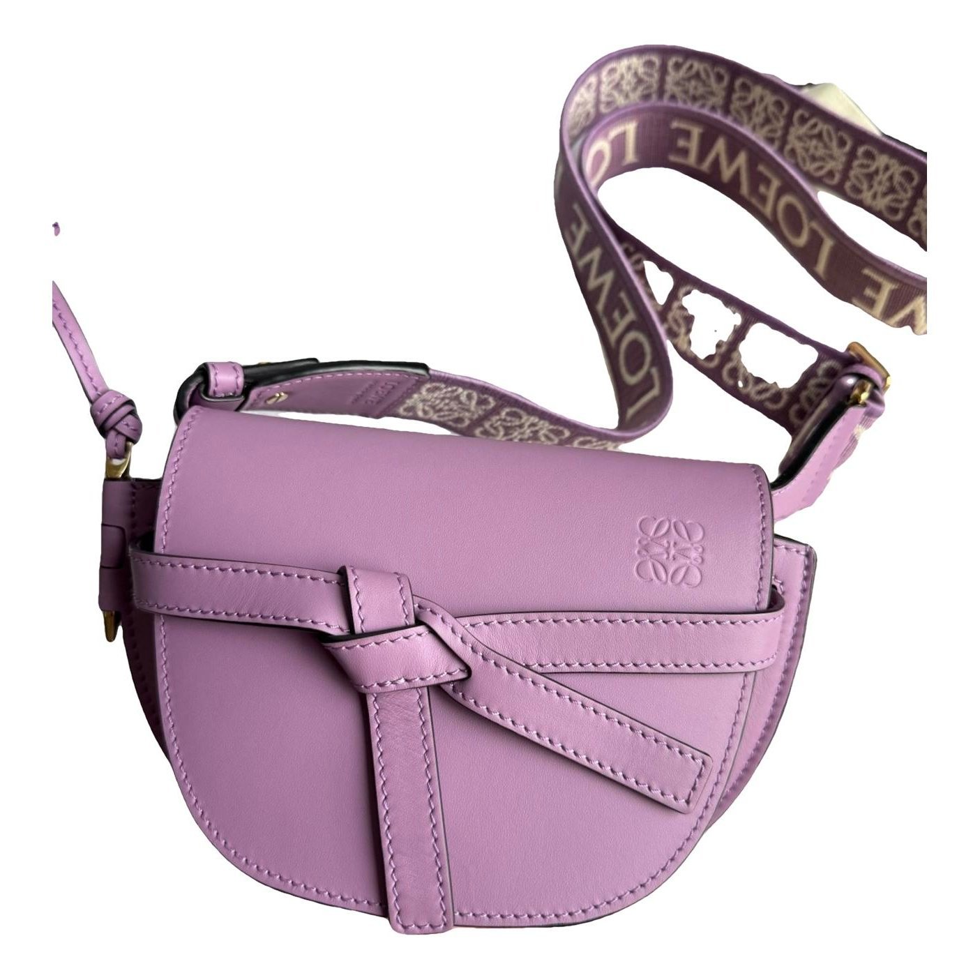 Gate leather handbag