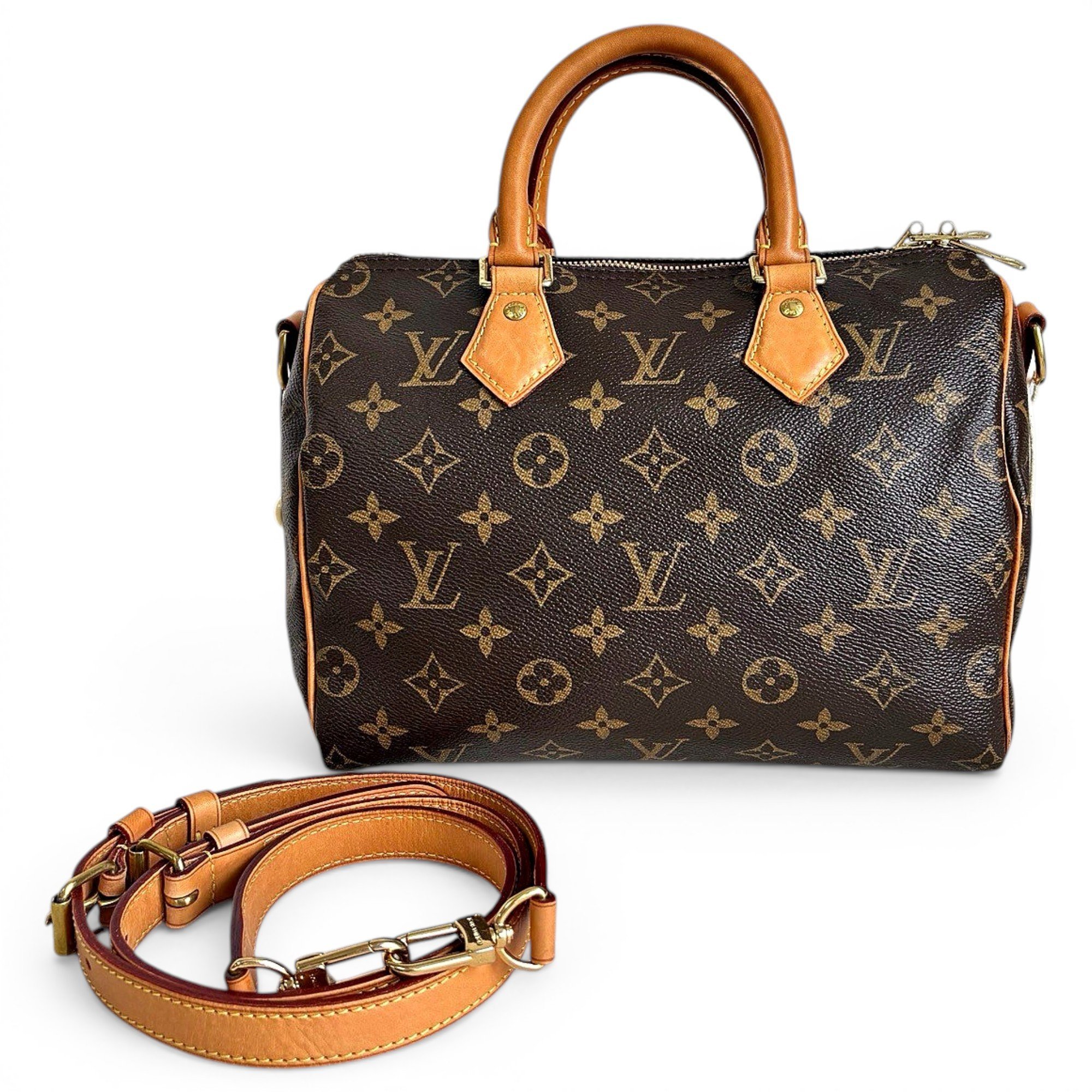 Speedy Bandoulière leather handbag