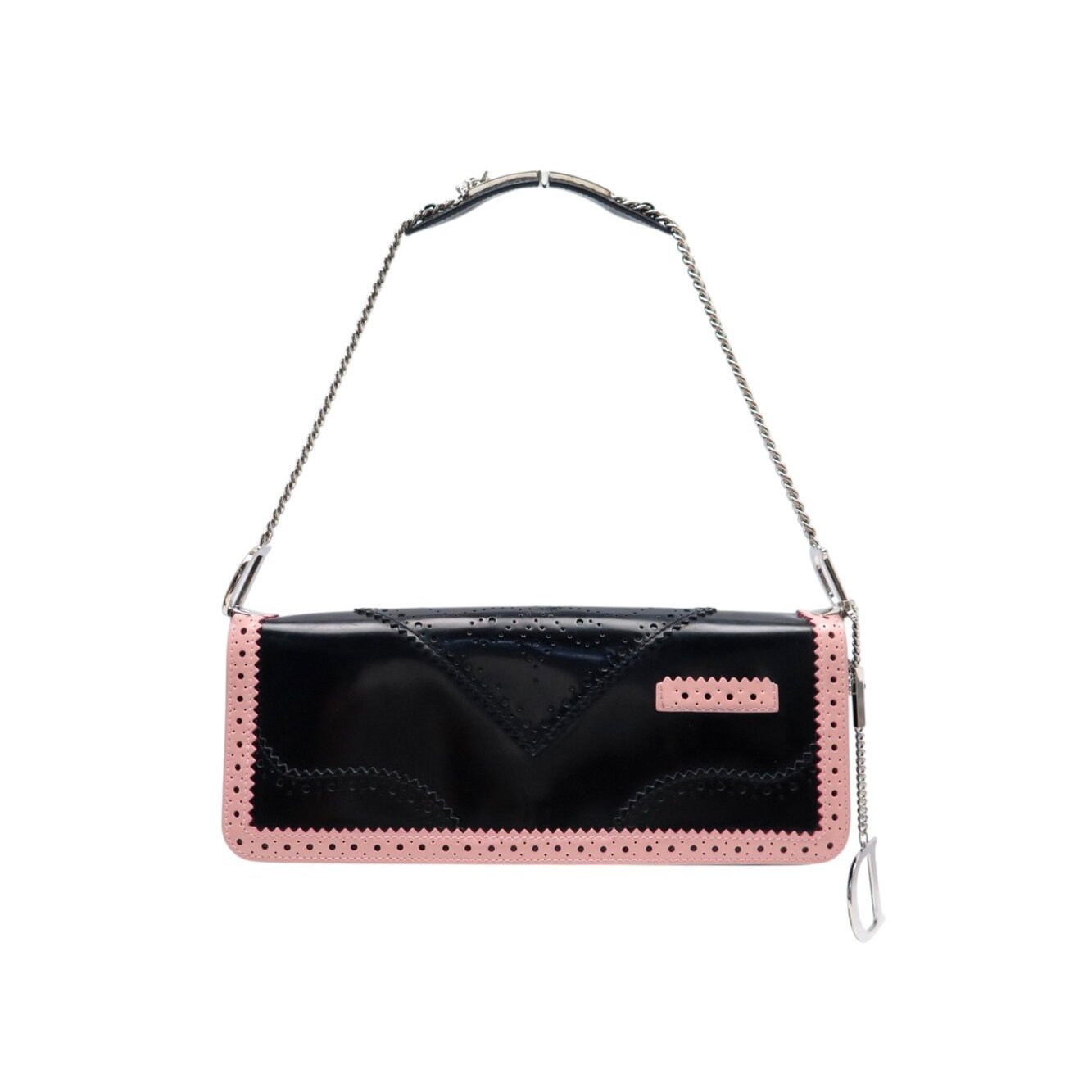 Patent leather handbag