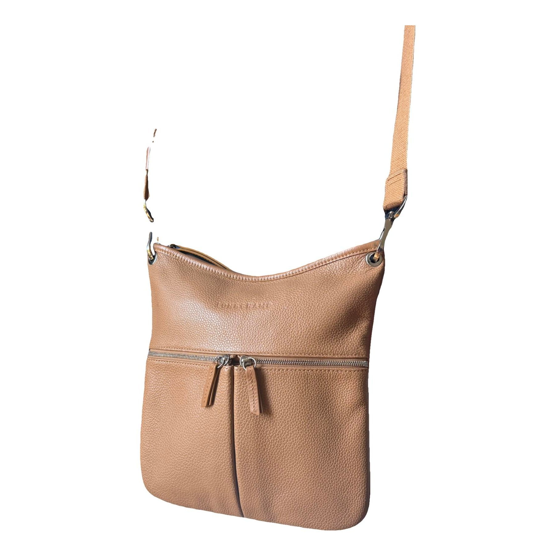 Leather crossbody bag