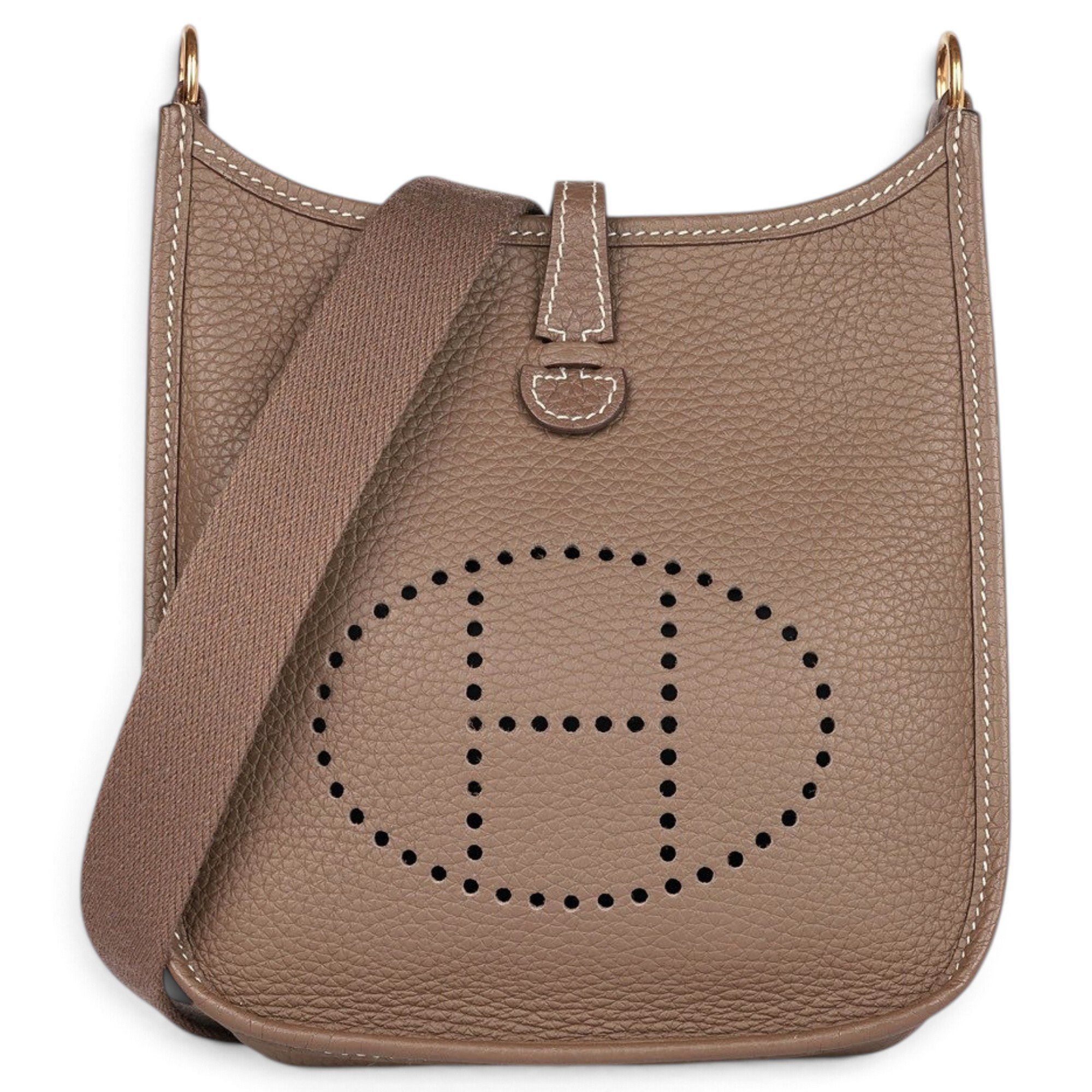 Mini Evelyne leather crossbody bag
