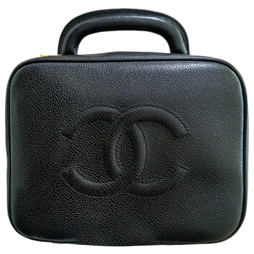 Chanel Vanity leather handbag