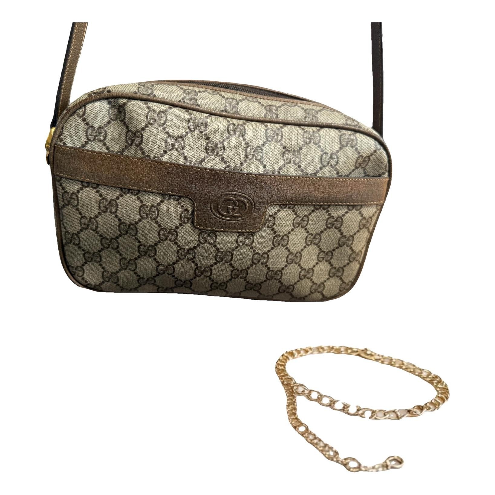 Leather crossbody bag