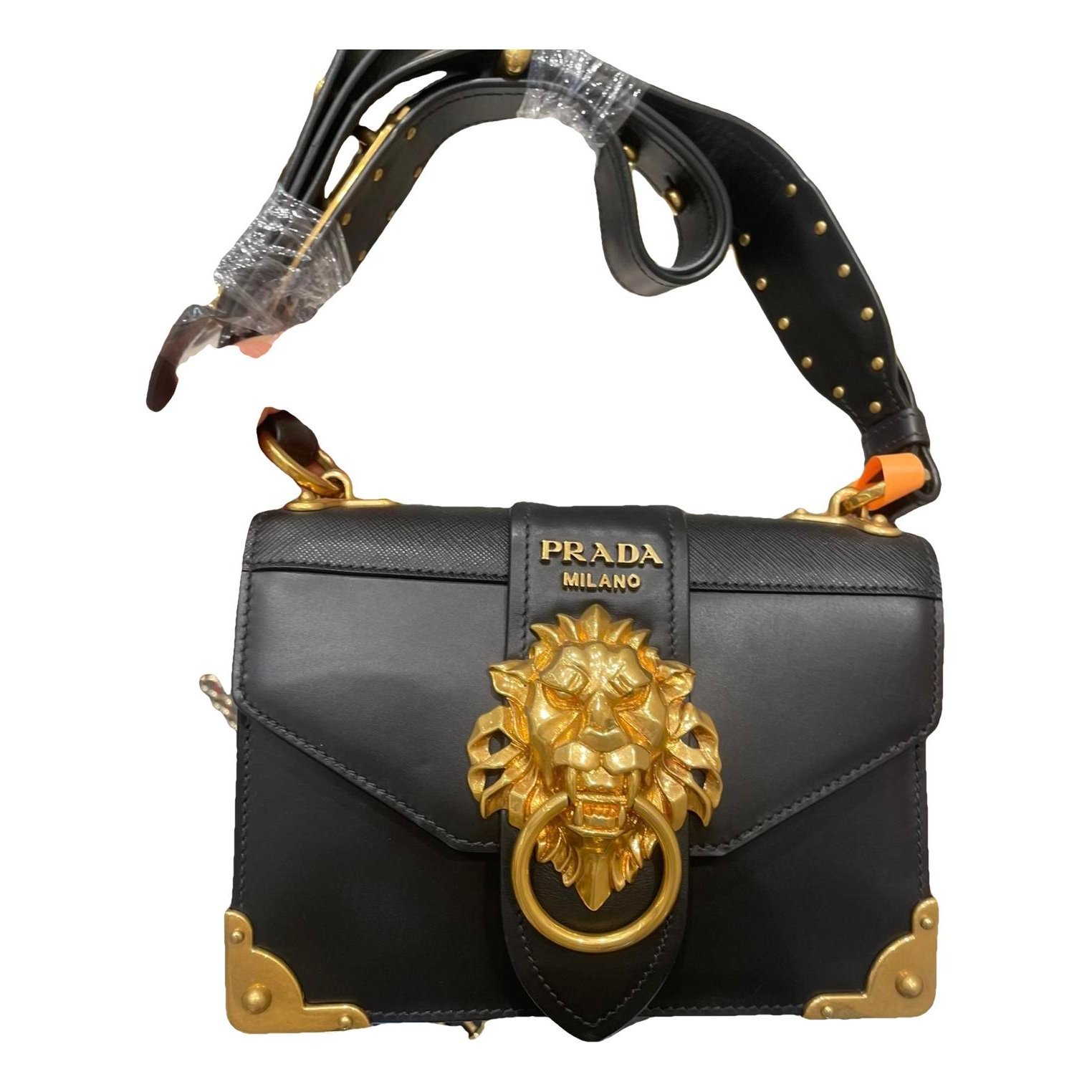 Cahier leather crossbody bag