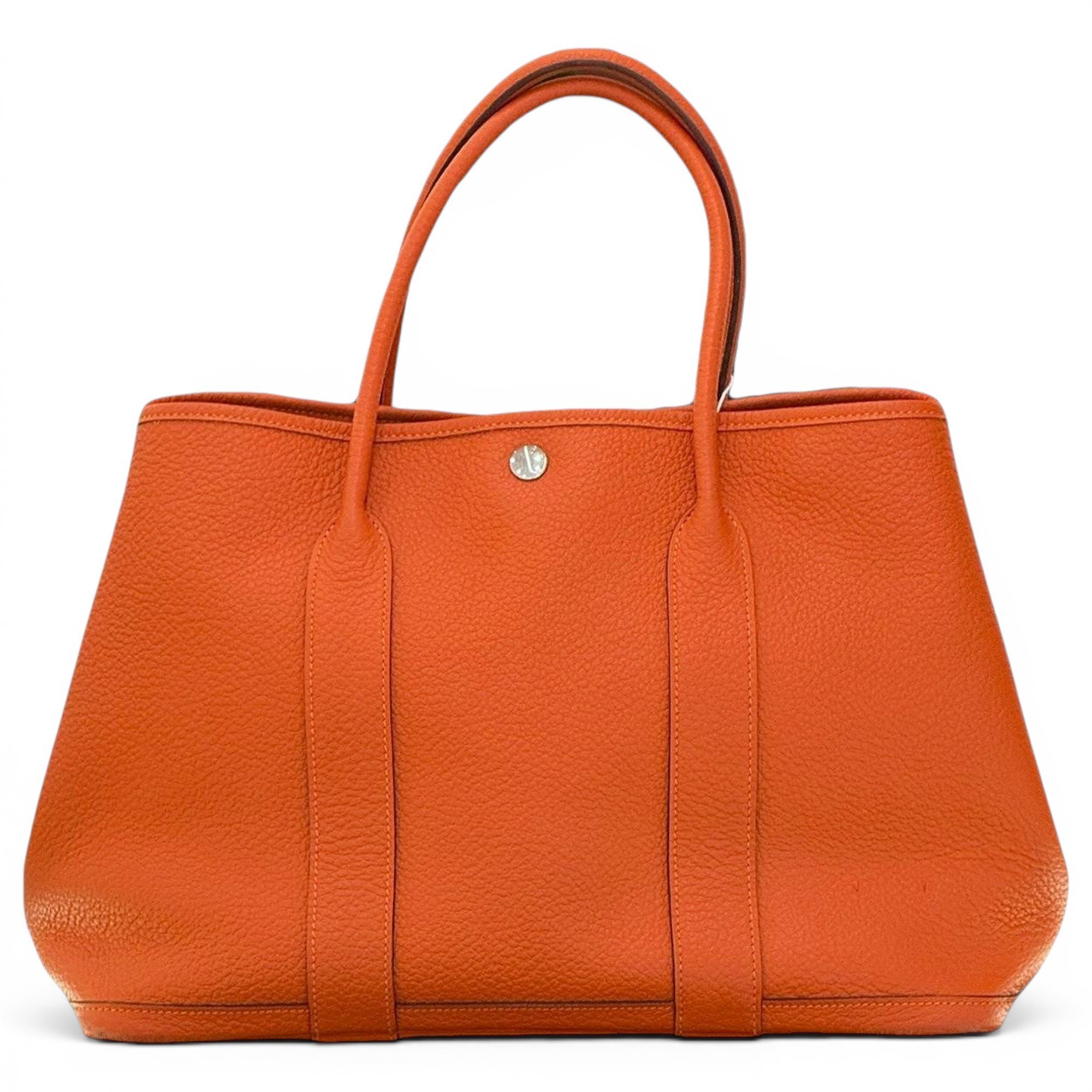 Garden Party leather handbag
