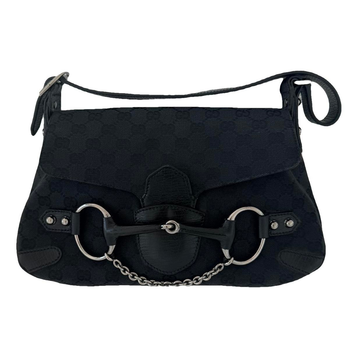 Horsebit Chain cloth handbag
