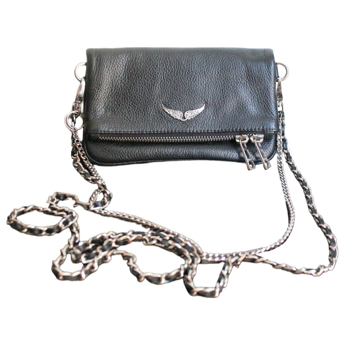 Rock leather handbag
