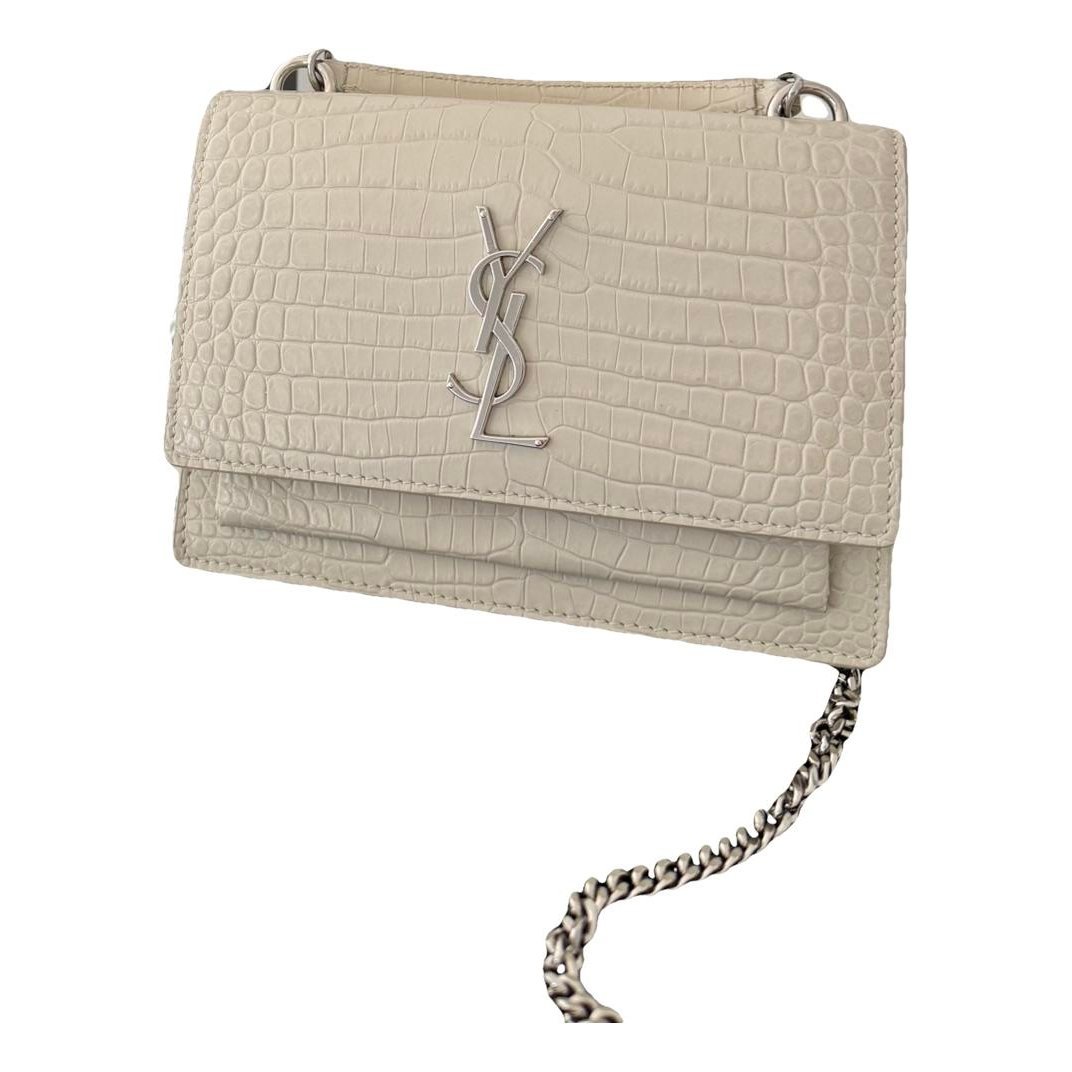 Sunset leather crossbody bag