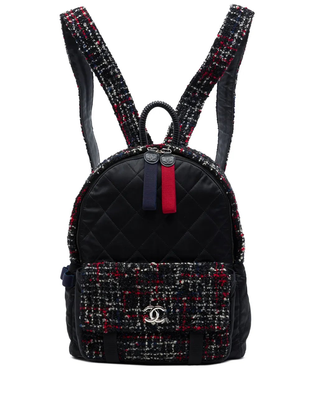 2017-2018 Quilted Nylon and Tweed Astronaut Essentials backpack