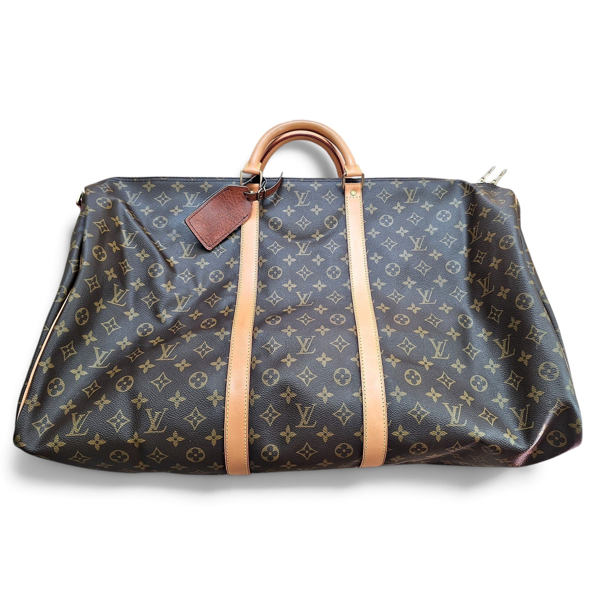 Keepall leather 48h bag