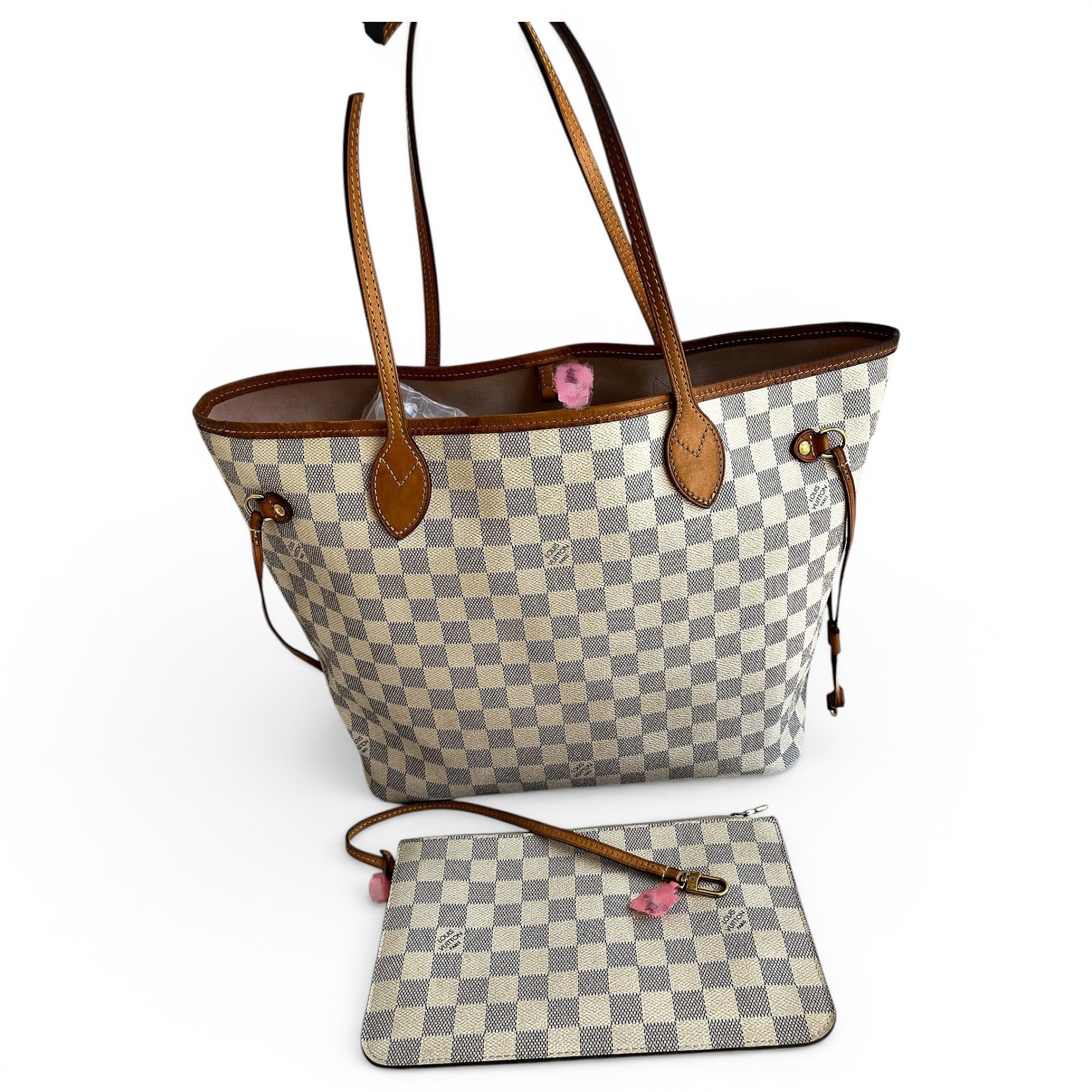 Neverfull leather handbag
