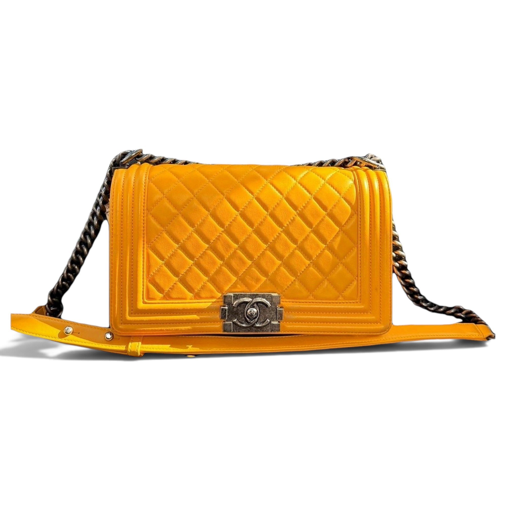 Boy leather handbag