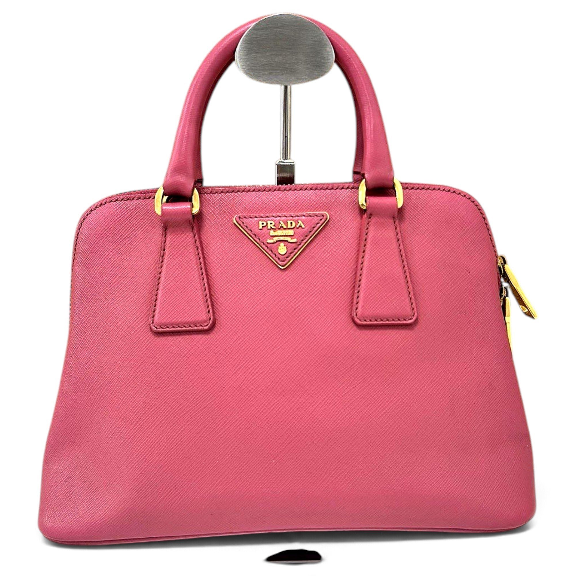 Promenade leather bowling bag