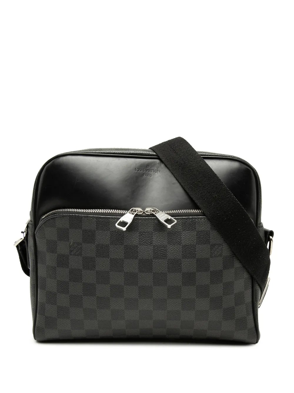 2016 Damier Graphite Dayton Reporter MM crossbody bag