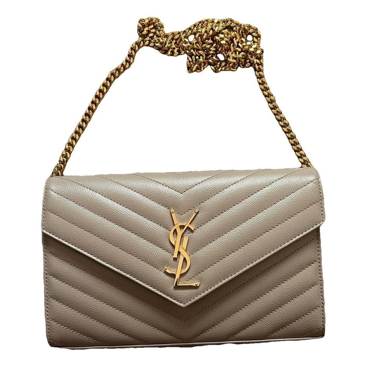 Portefeuille enveloppe leather crossbody bag
