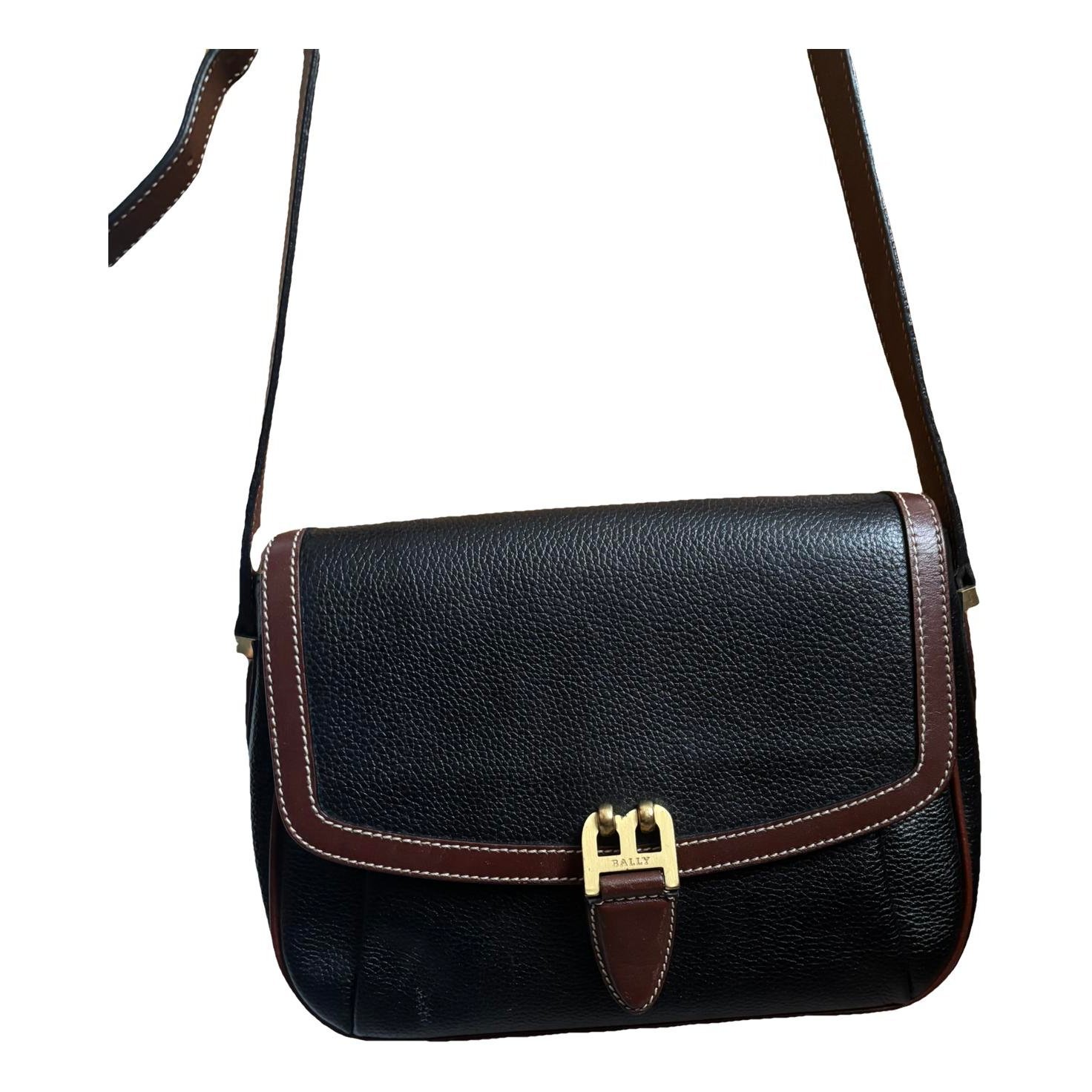 Leather crossbody bag