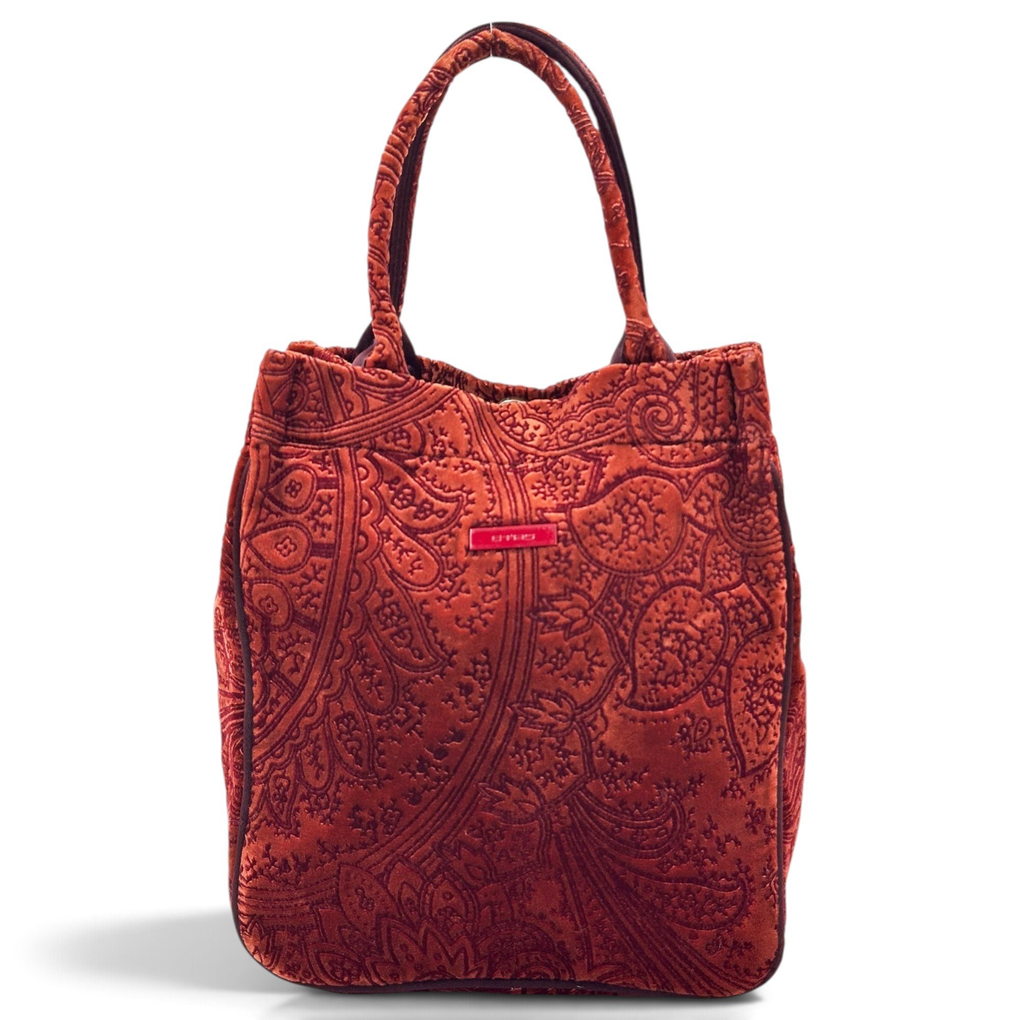 Vela velvet handbag