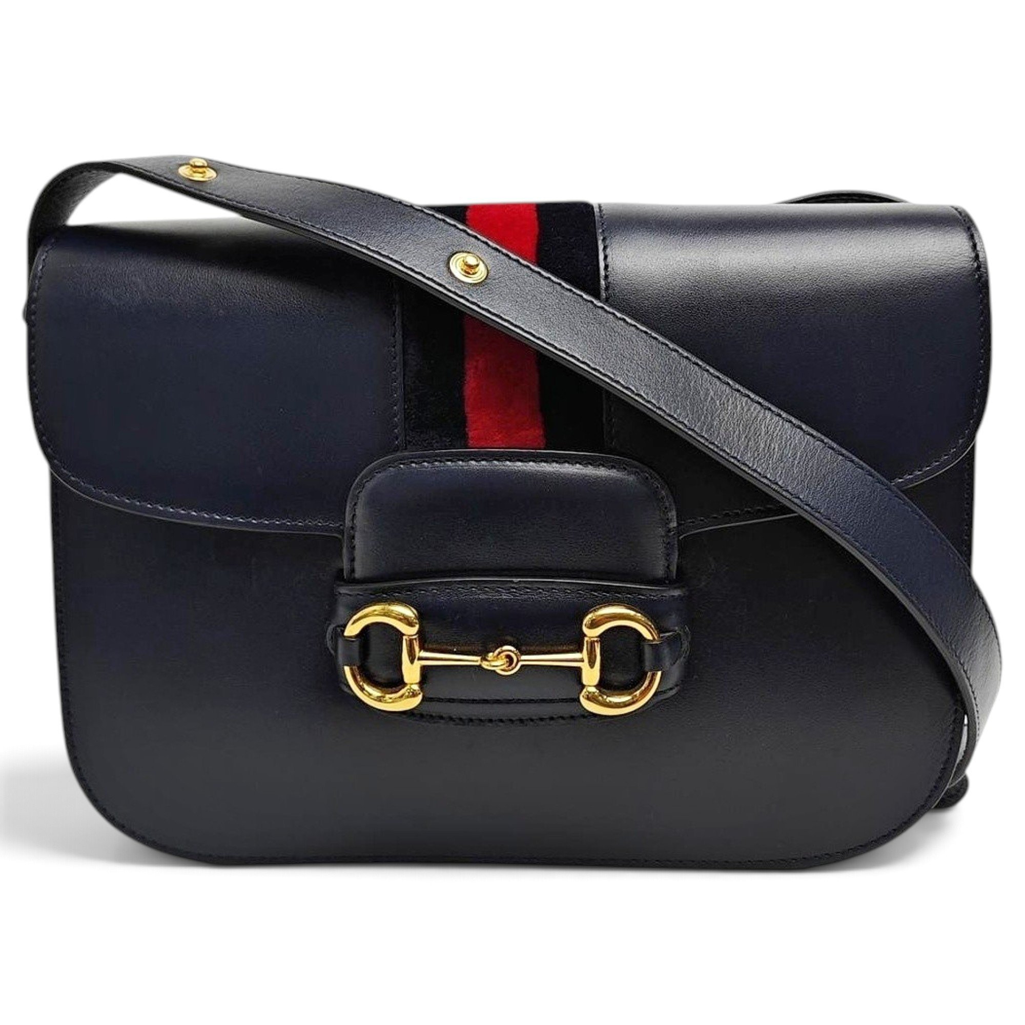 Handle Horsebit 1955 leather handbag