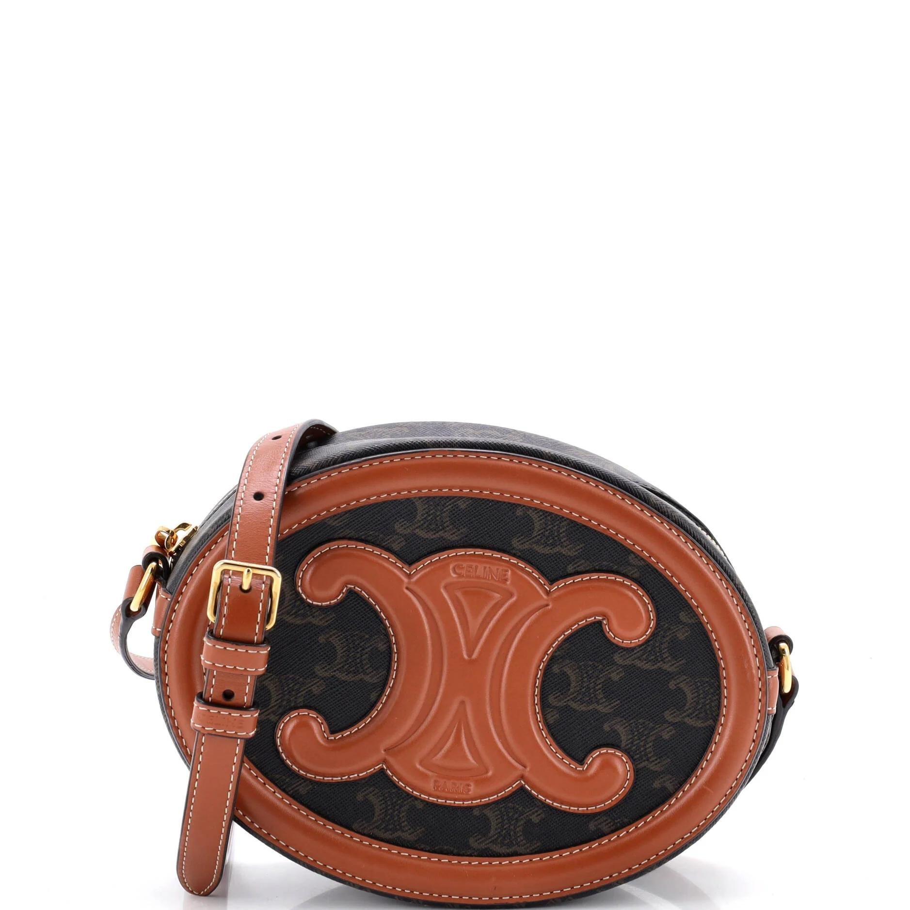 Leather crossbody bag
