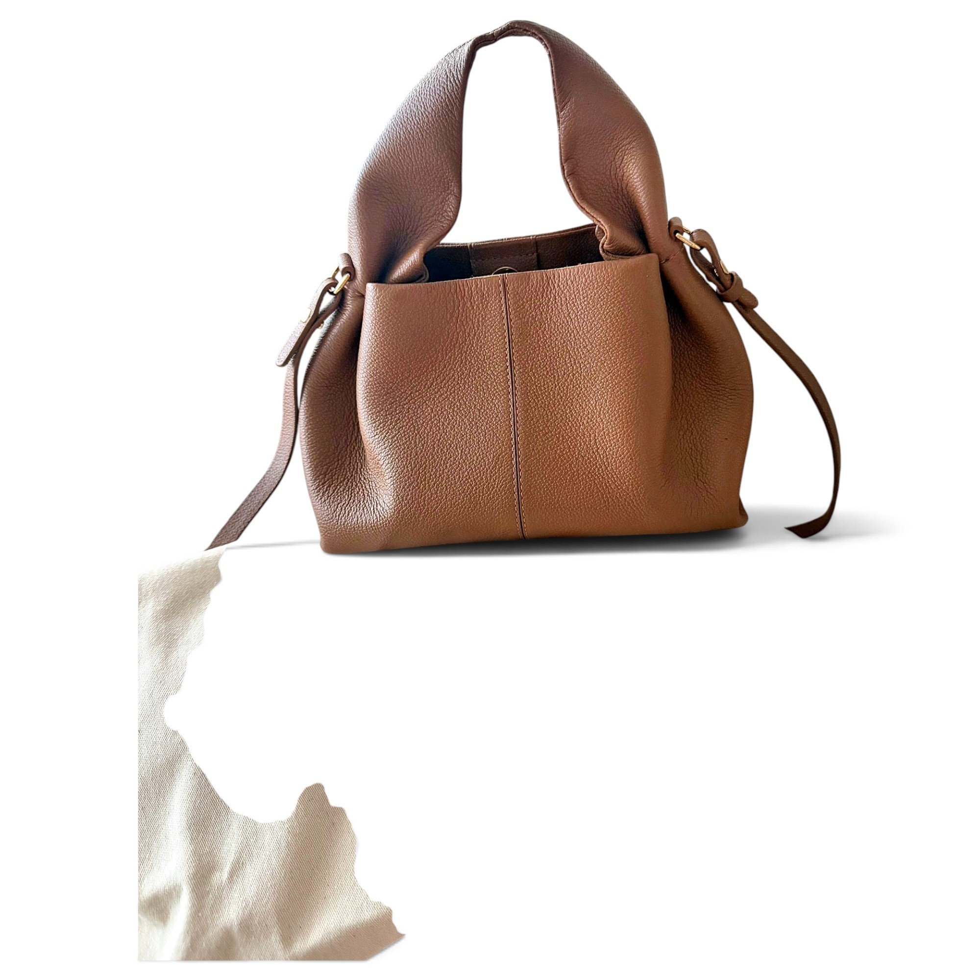 Polene Leather crossbody bag