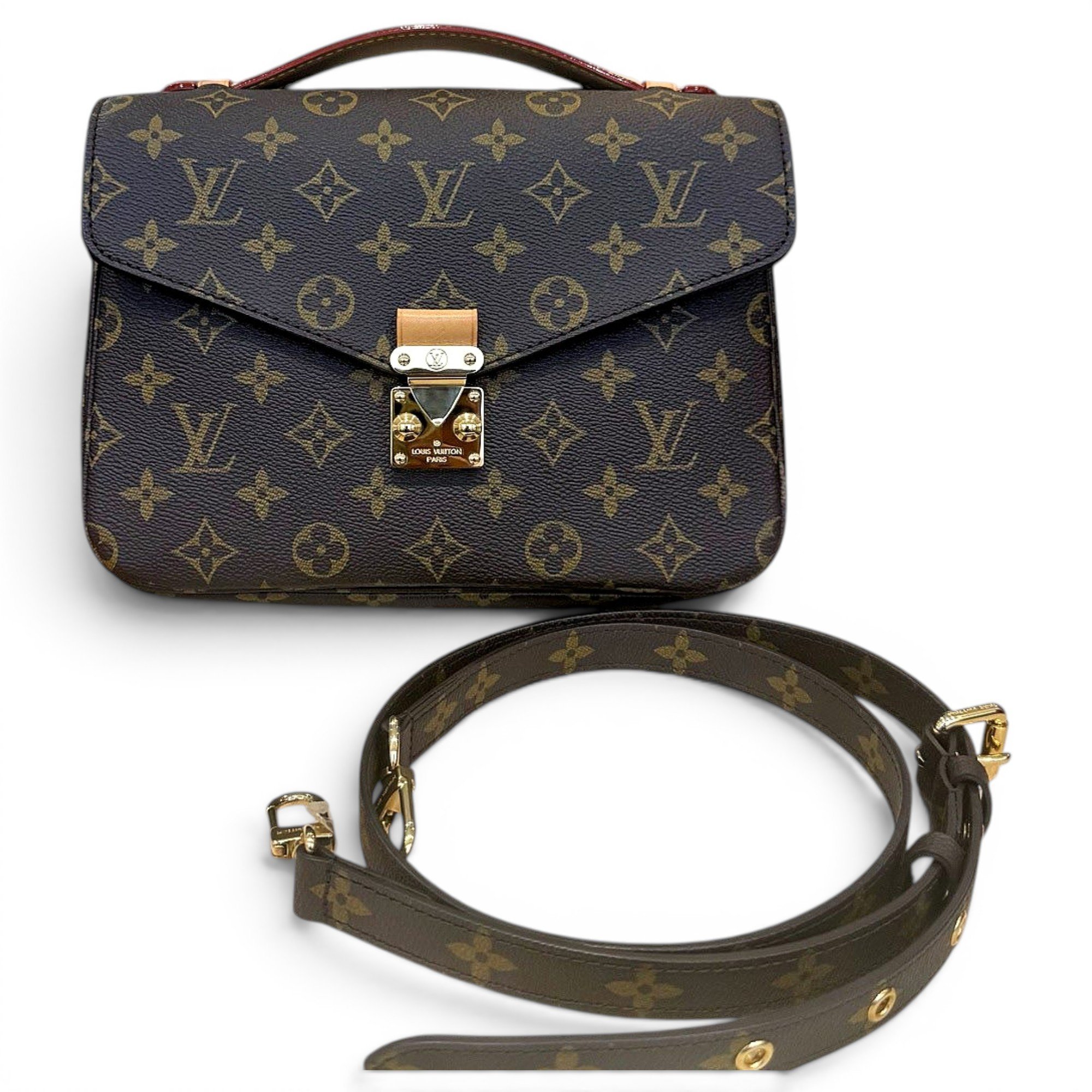 Metis leather handbag