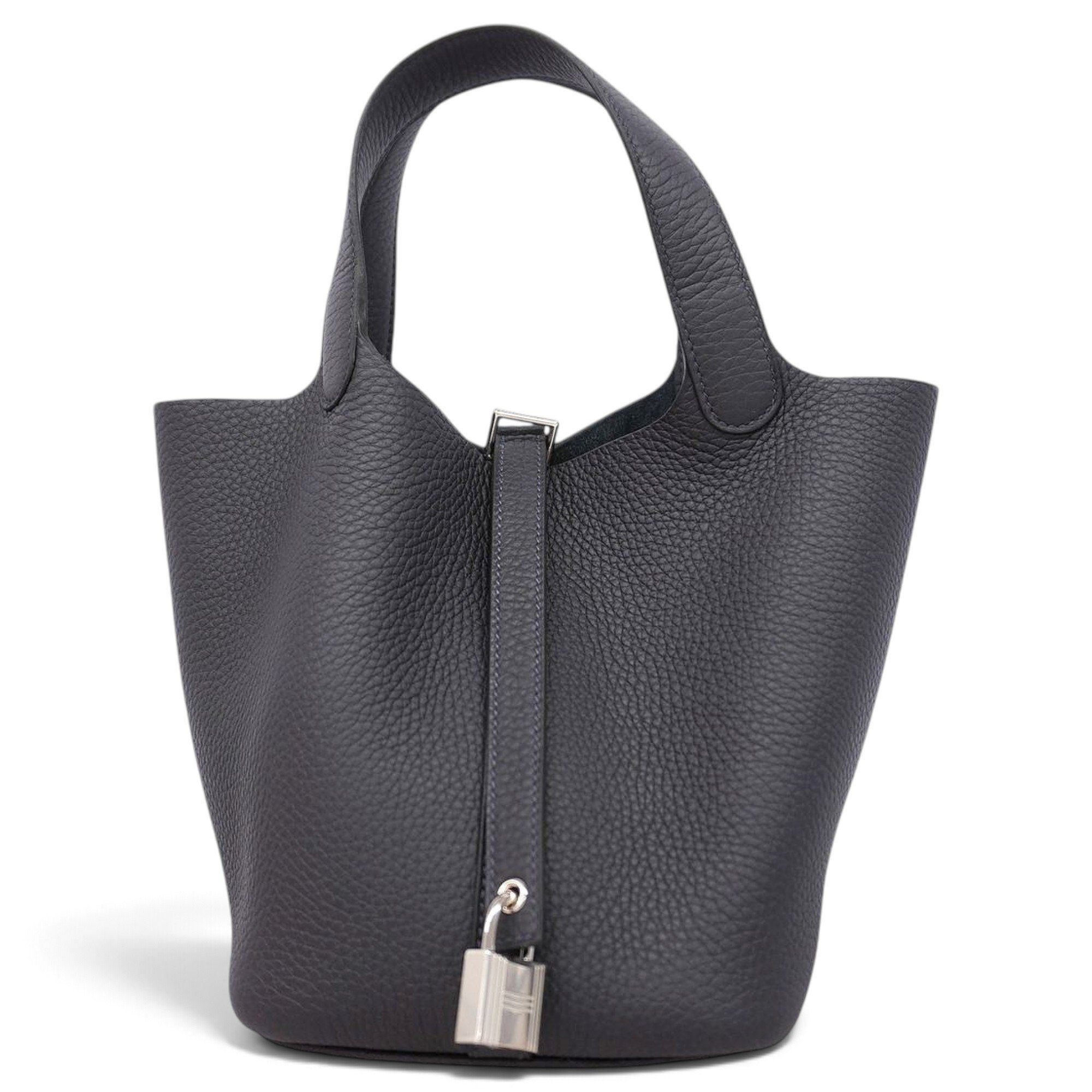 Picotin leather handbag