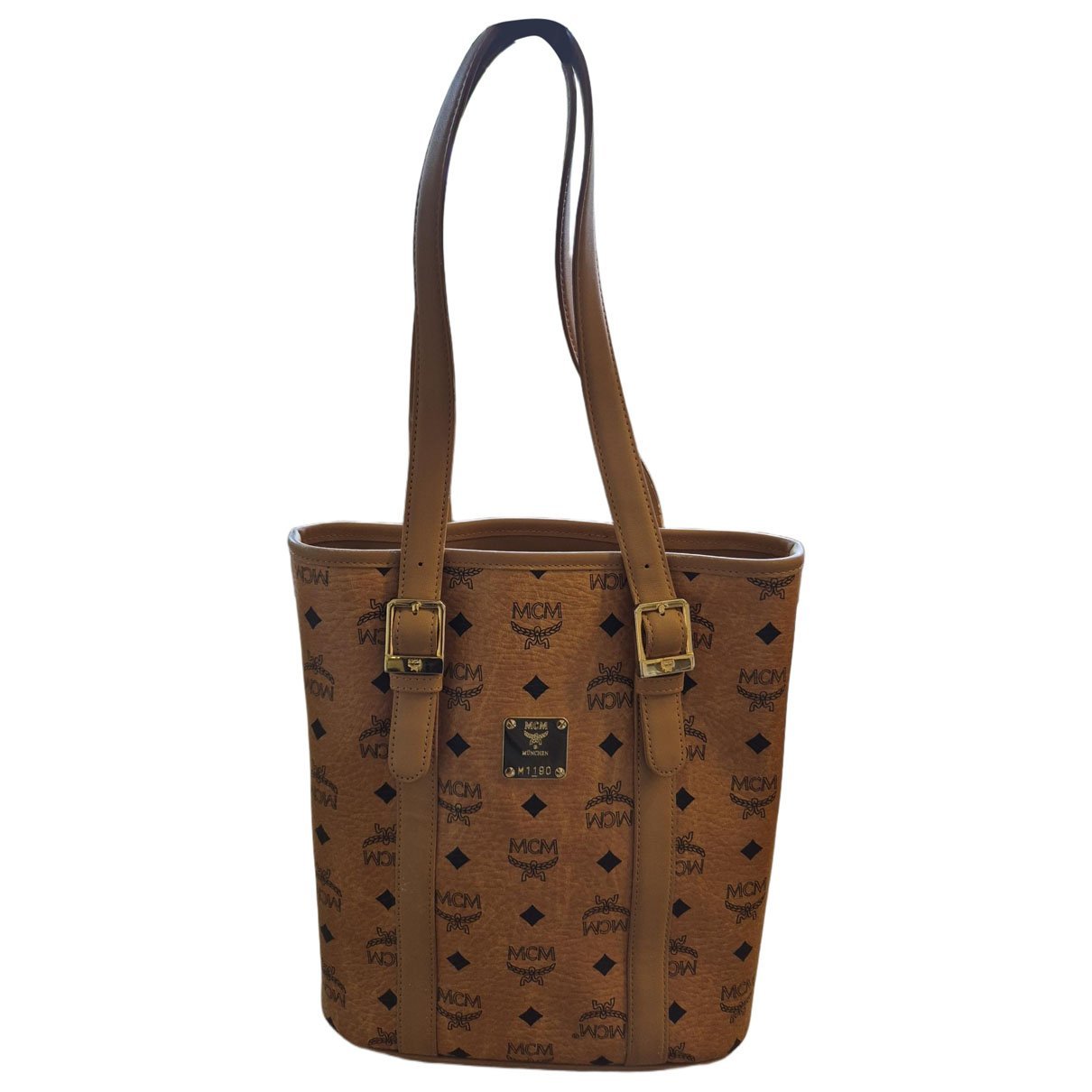 Leather tote