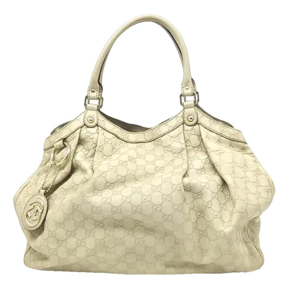 Sukey leather tote