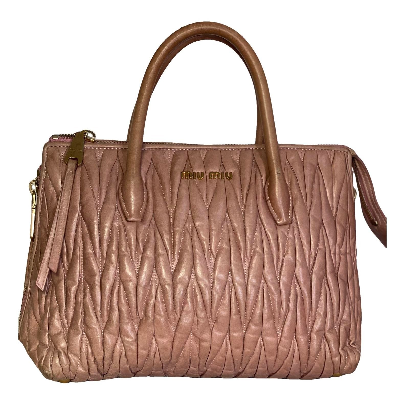 Leather handbag