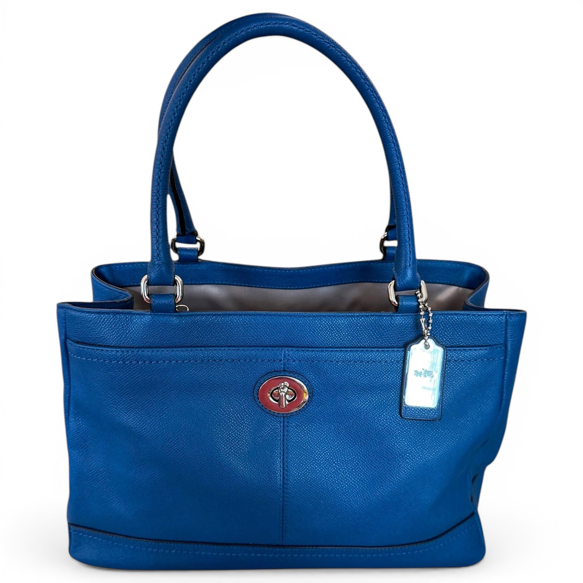 Leather satchel