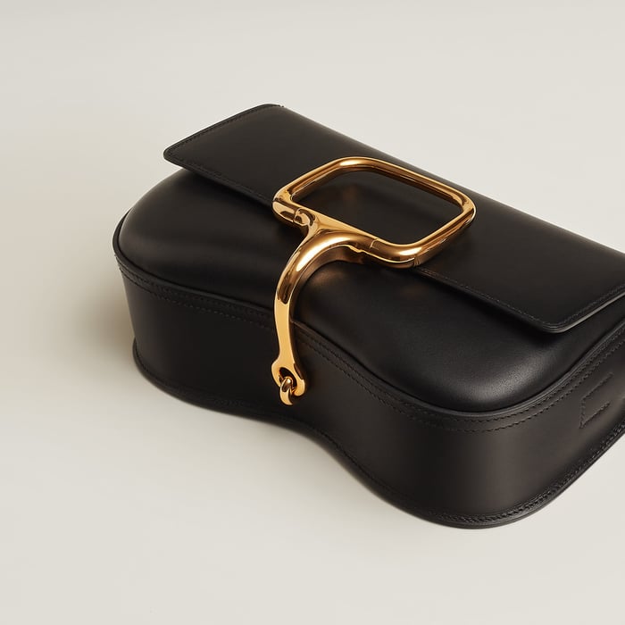 Noir Hermès Della Cavalleria Elan Bag