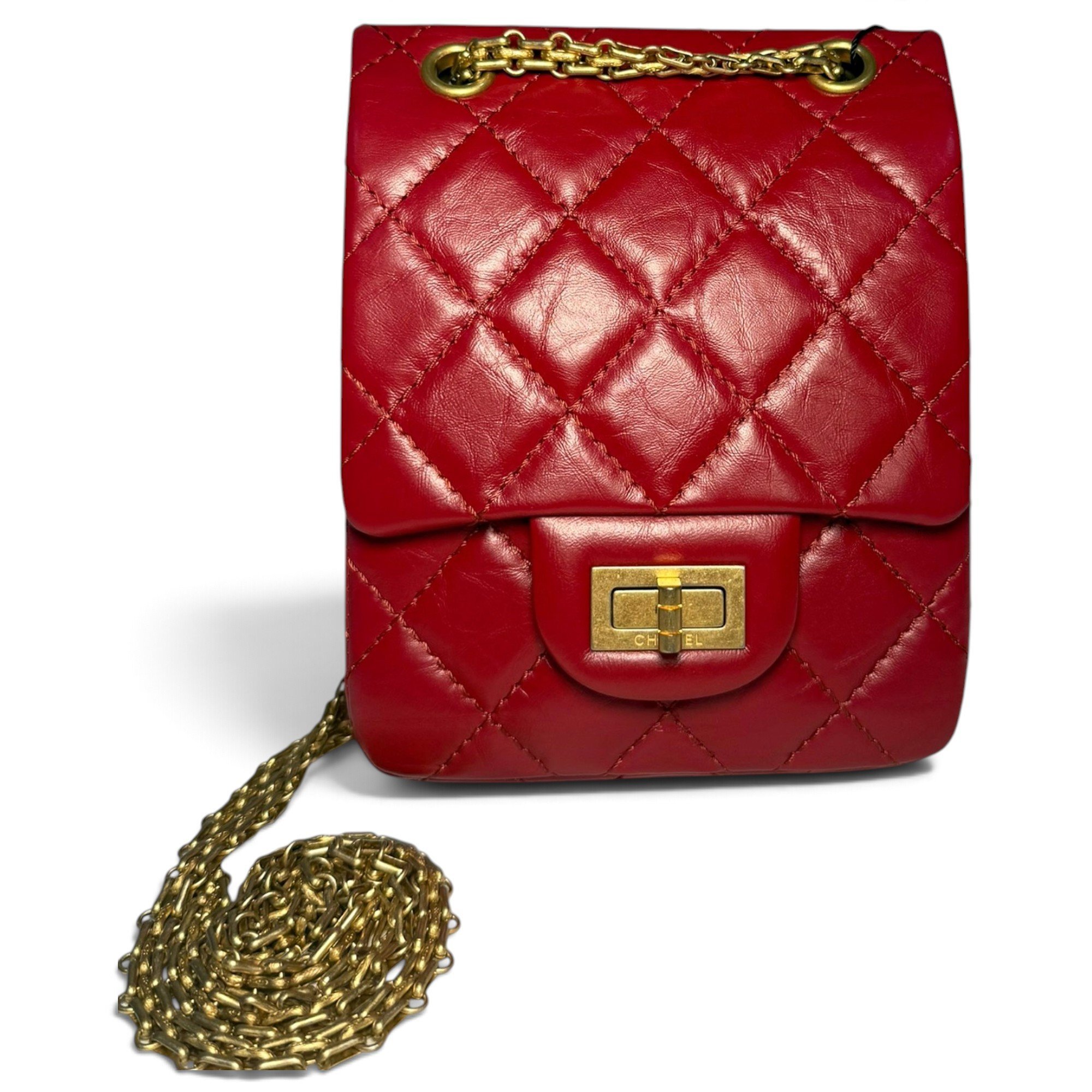 Leather backpack