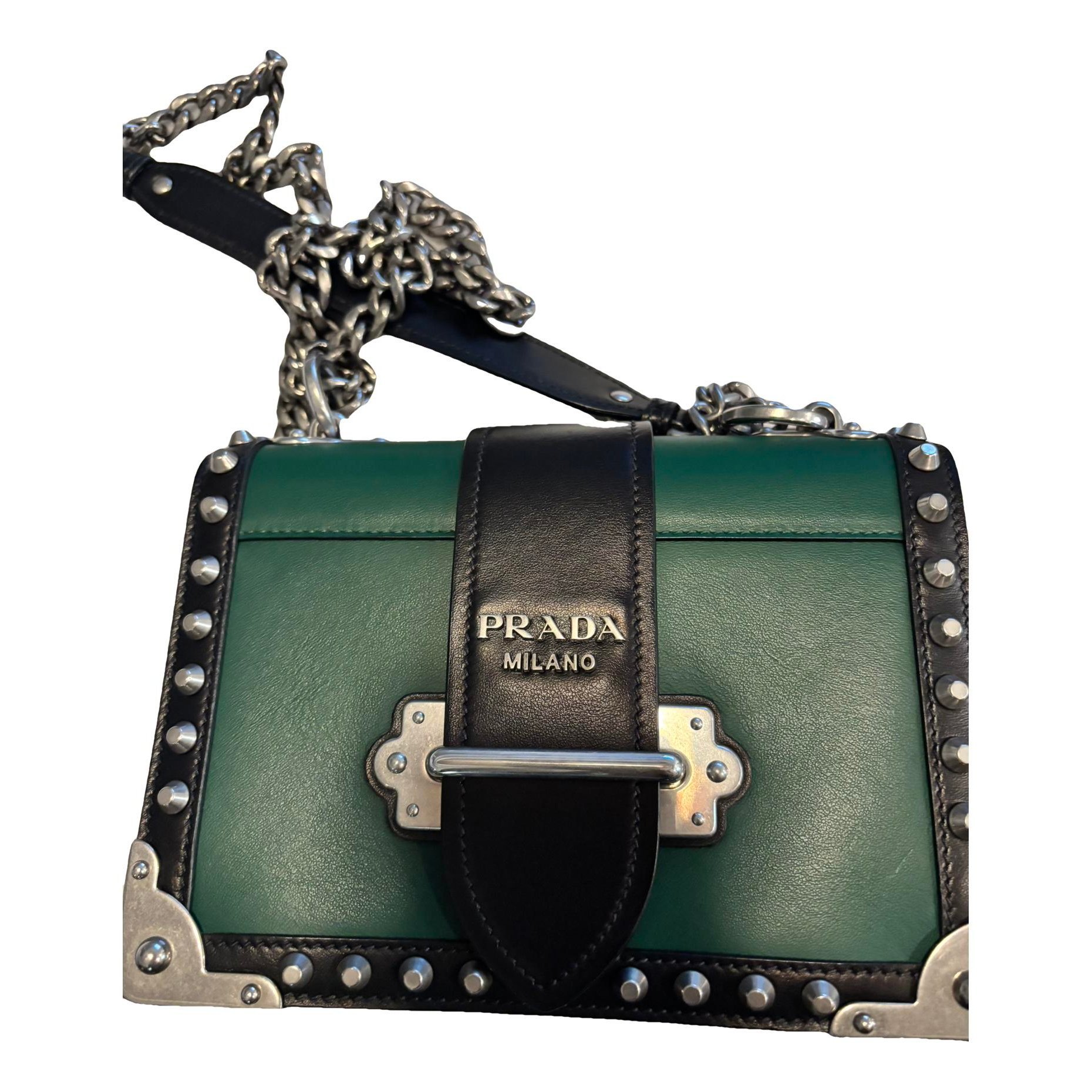 Cahier Chain leather crossbody bag