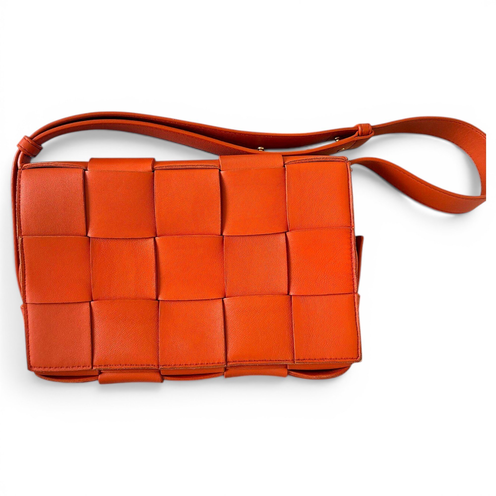 Bottega Veneta Brick Cassette leather handbag