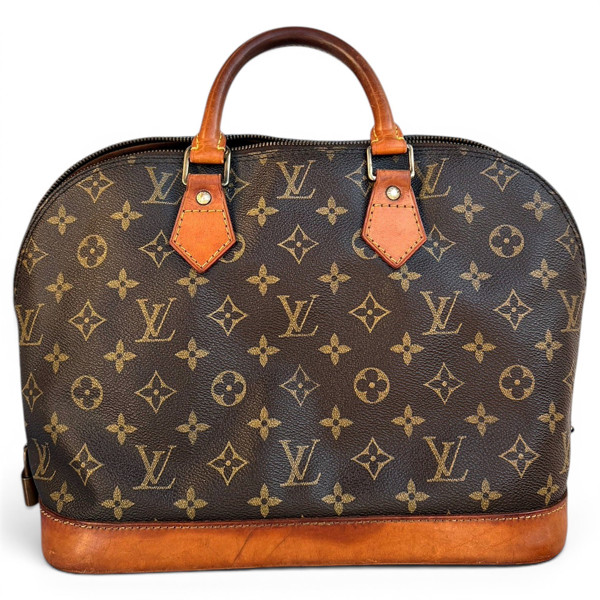Alma leather handbag