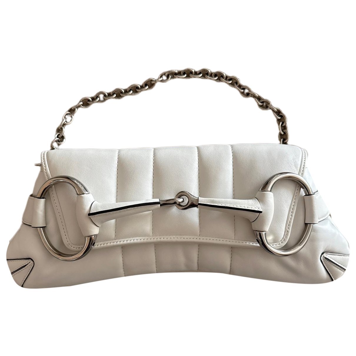 Horsebit Chain leather bag