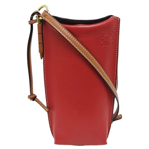 Gate leather crossbody bag