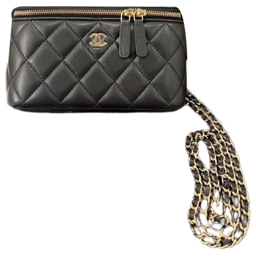Vanity leather bag