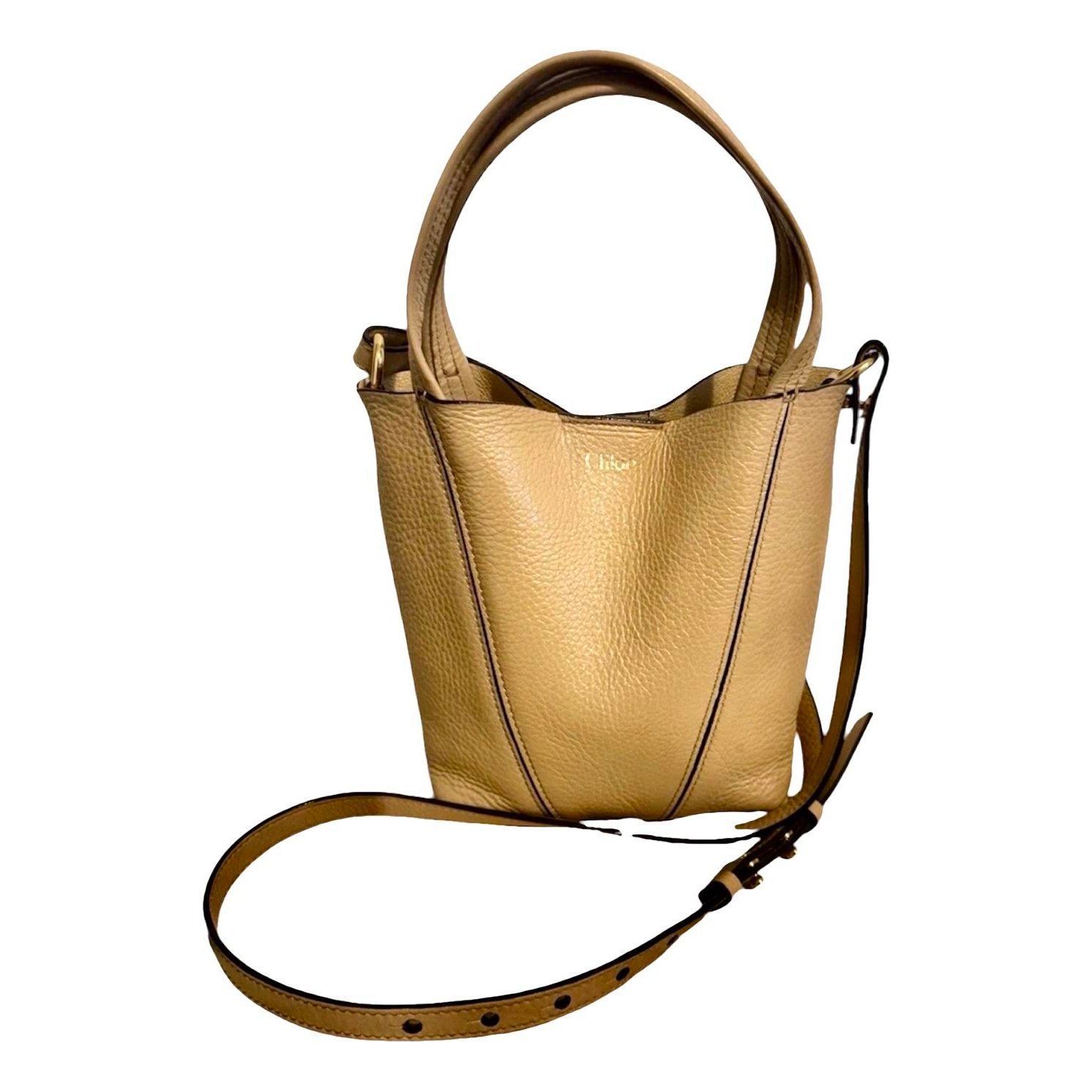 Chloé Spin leather tote