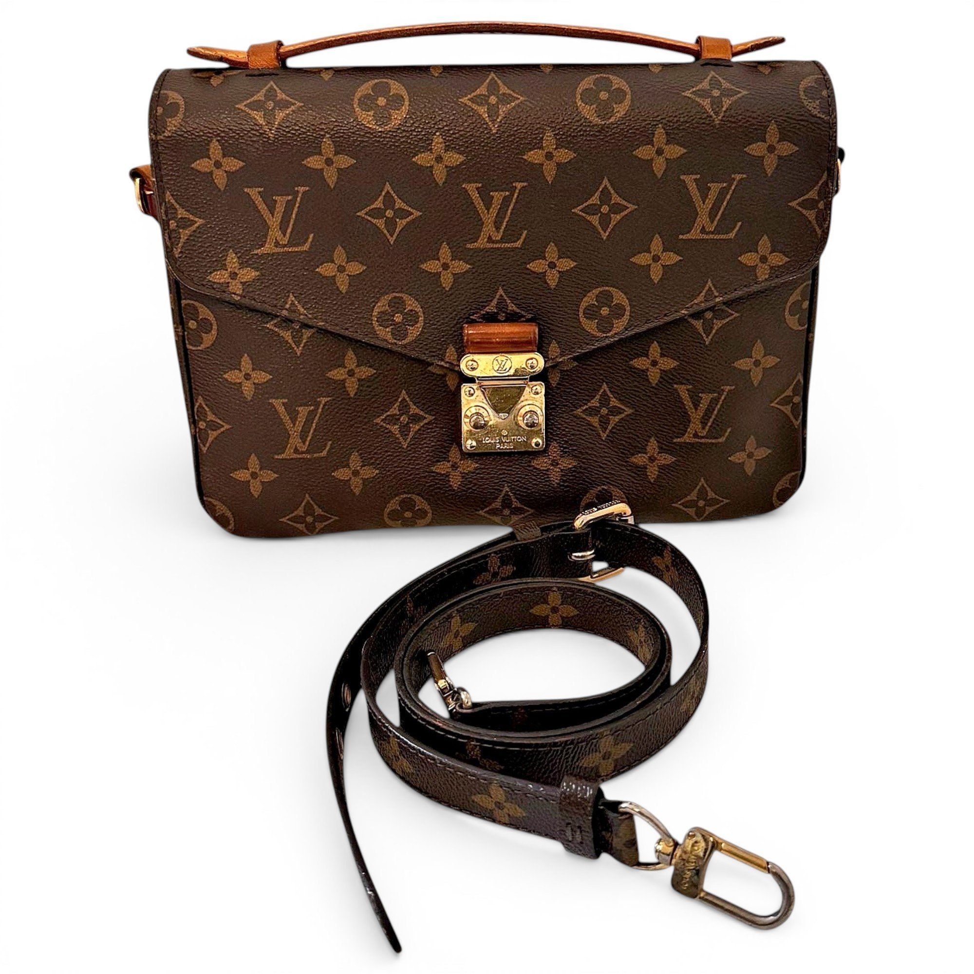 Metis leather crossbody bag