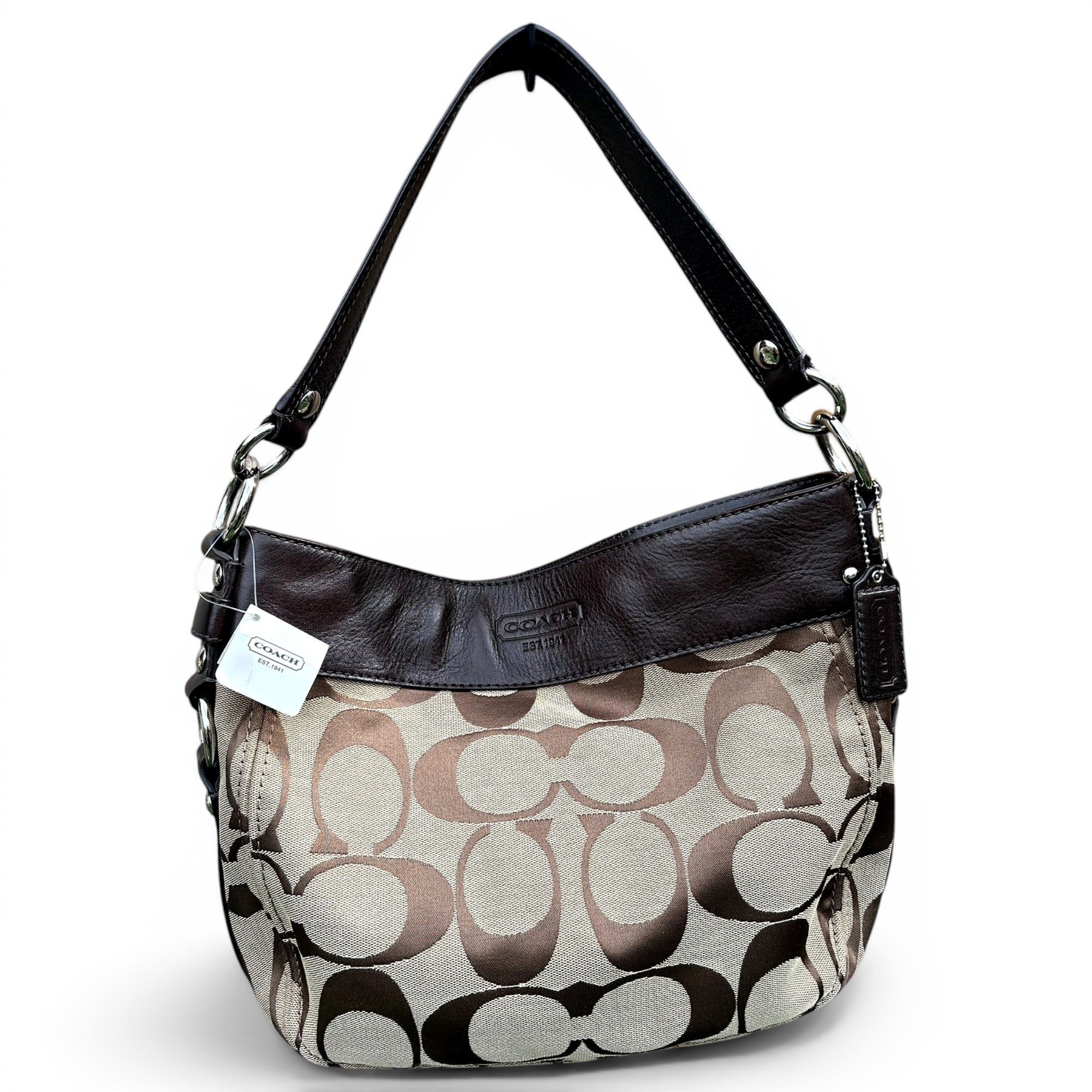 Leather handbag