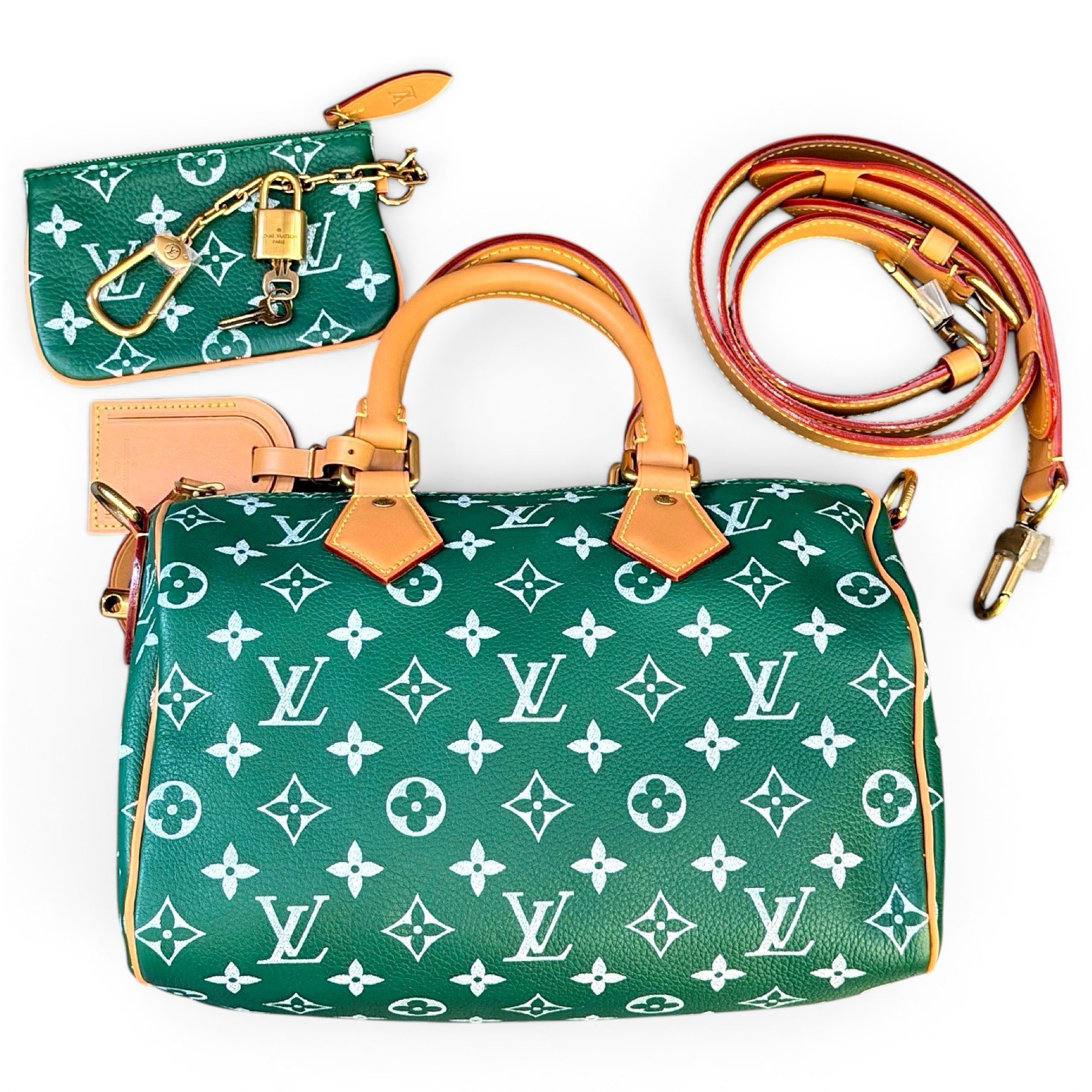 Speedy Bandoulière leather handbag