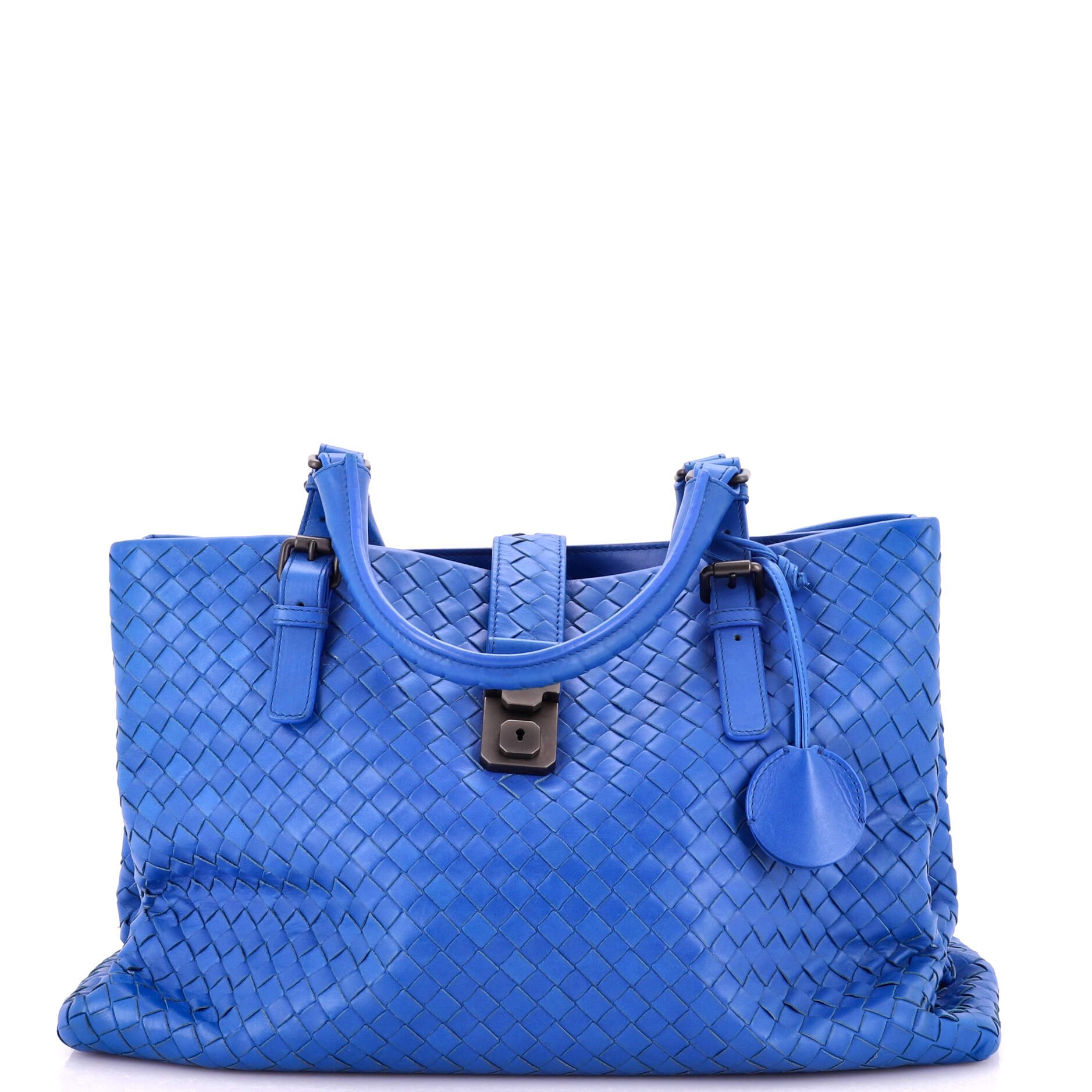 Roma Bag Intrecciato Nappa Medium