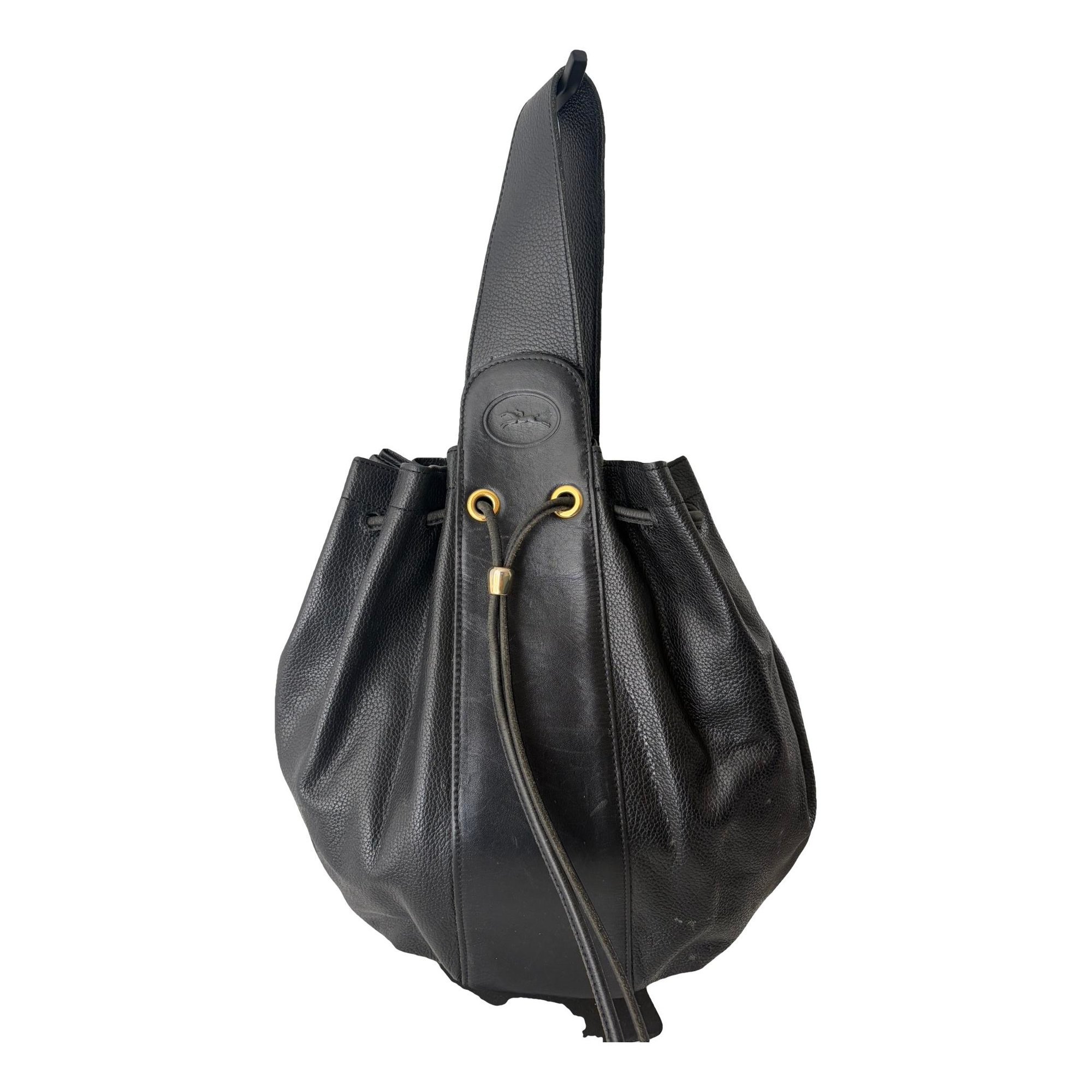 Leather backpack